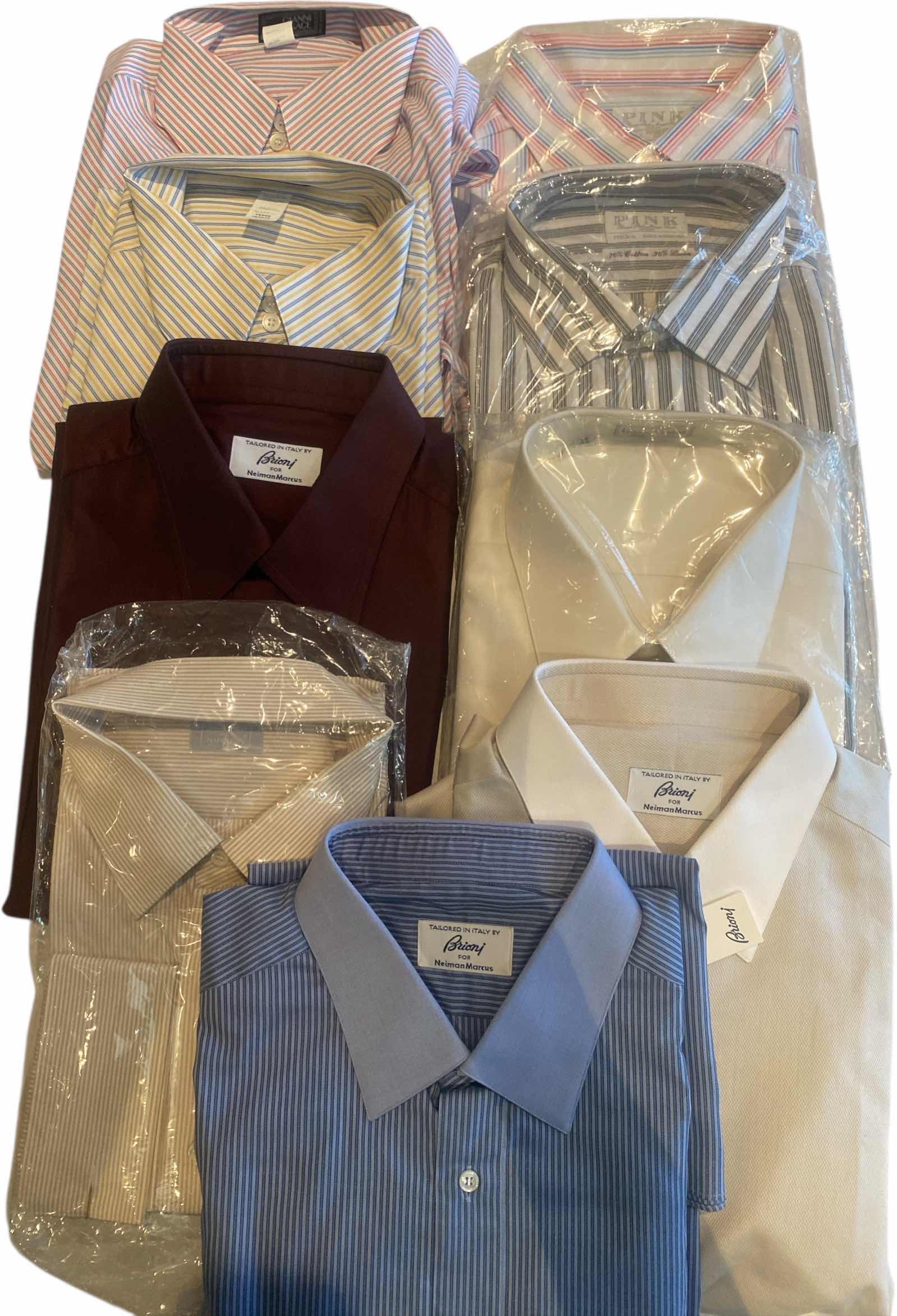 Photo 1 of 9 - LONG SLEEVE BUTTON DOWN MEN’S SHIRTS SIZE L (MOST ARE NEW)