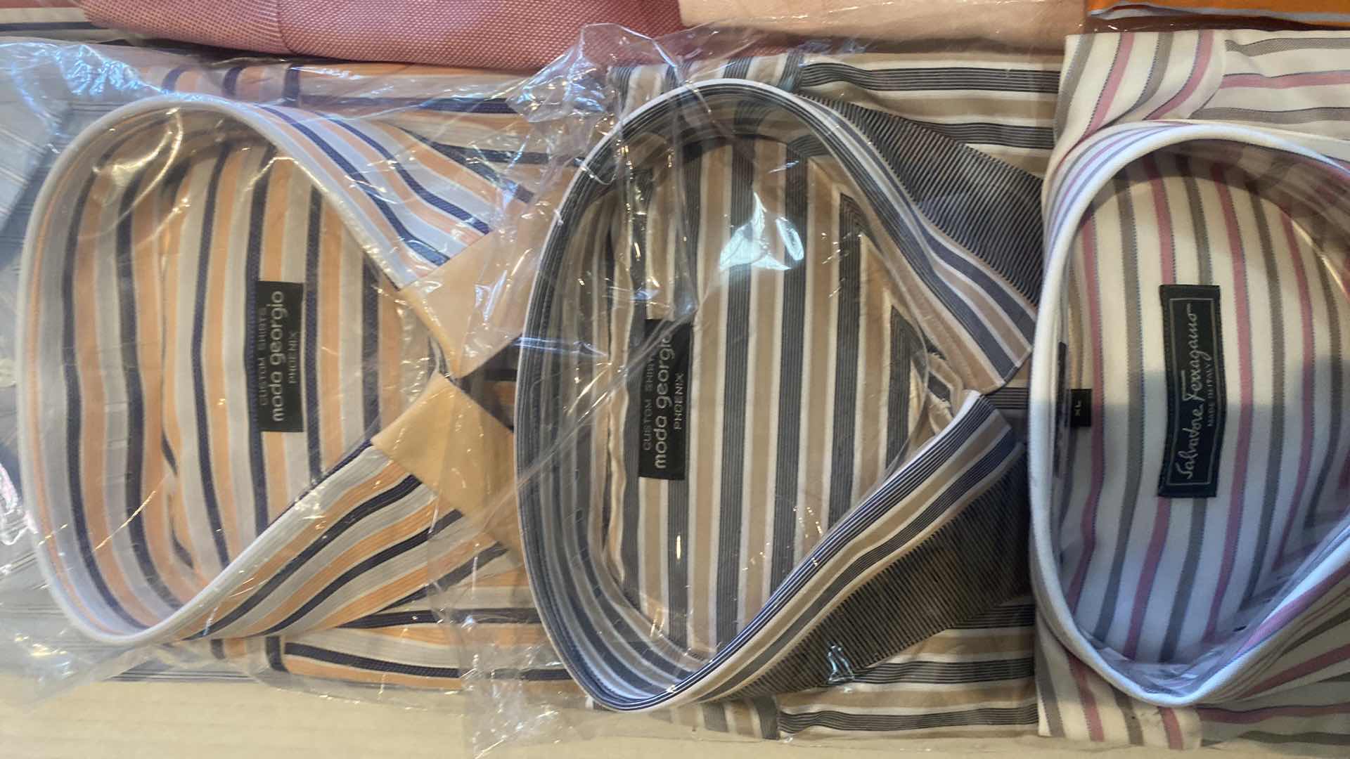 Photo 1 of 10 - DESIGNER LONG SLEEVE BUTTON DOWN MEN’S SHIRTS SIZE XL (MOST ARE NEW)