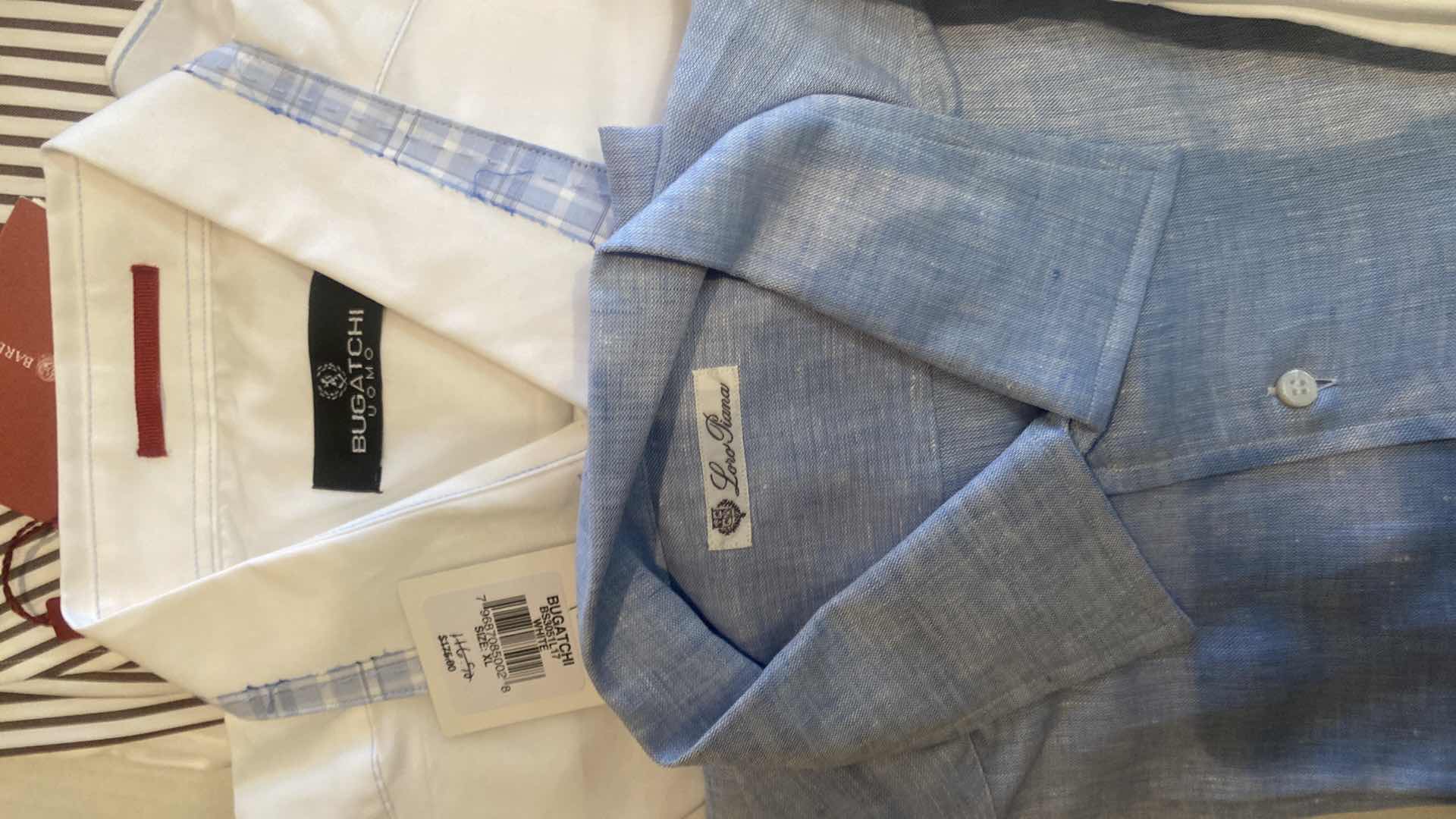 Photo 1 of 10 - DESIGNER LONG SLEEVE BUTTON DOWN MEN’S SHIRTS SIZE XL (MOST ARE NEW)