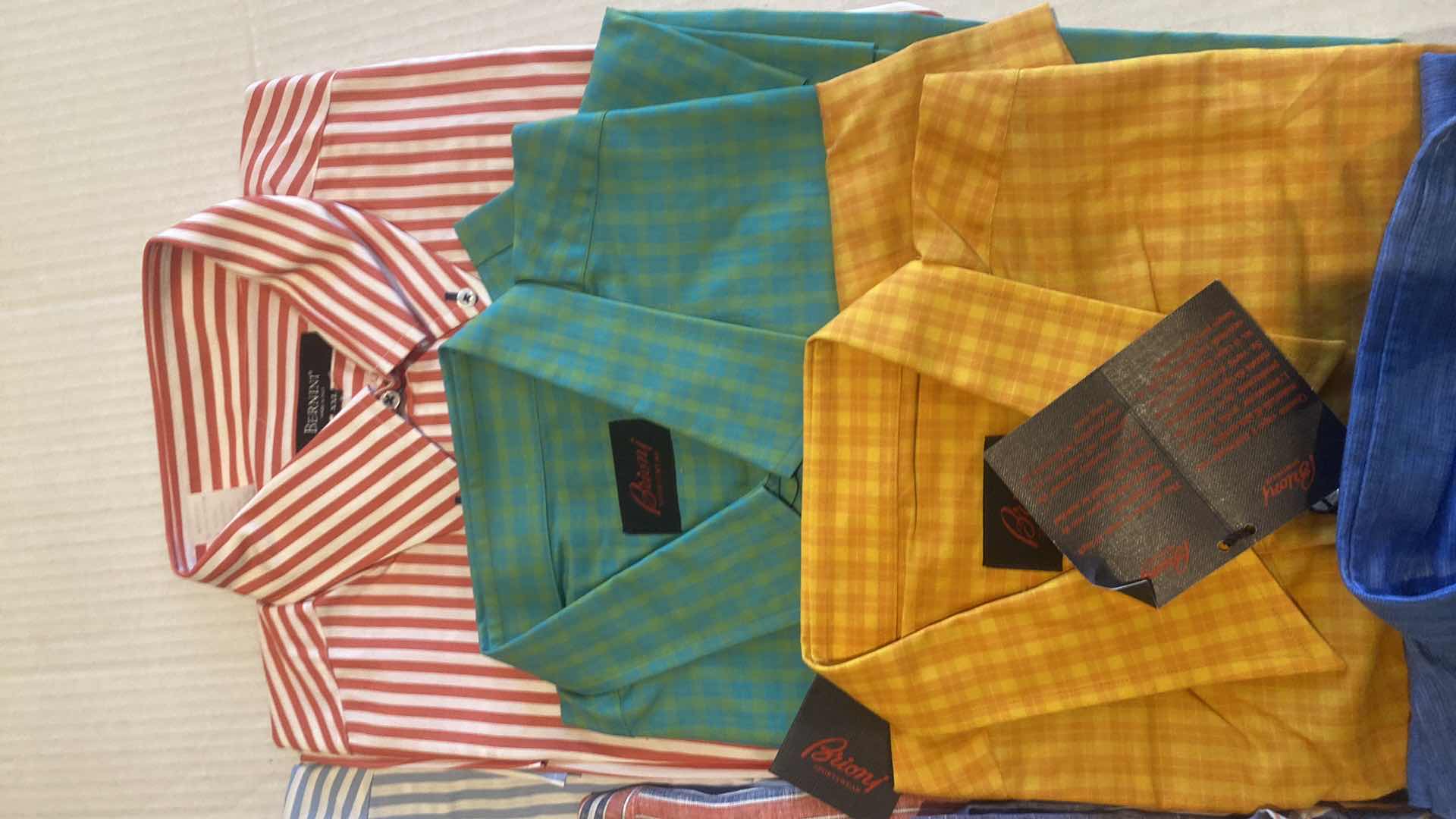 Photo 1 of 11 - DESIGNER LONG SLEEVE BUTTON DOWN MEN’S SHIRTS SIZE XXL (MOST ARE NEW)