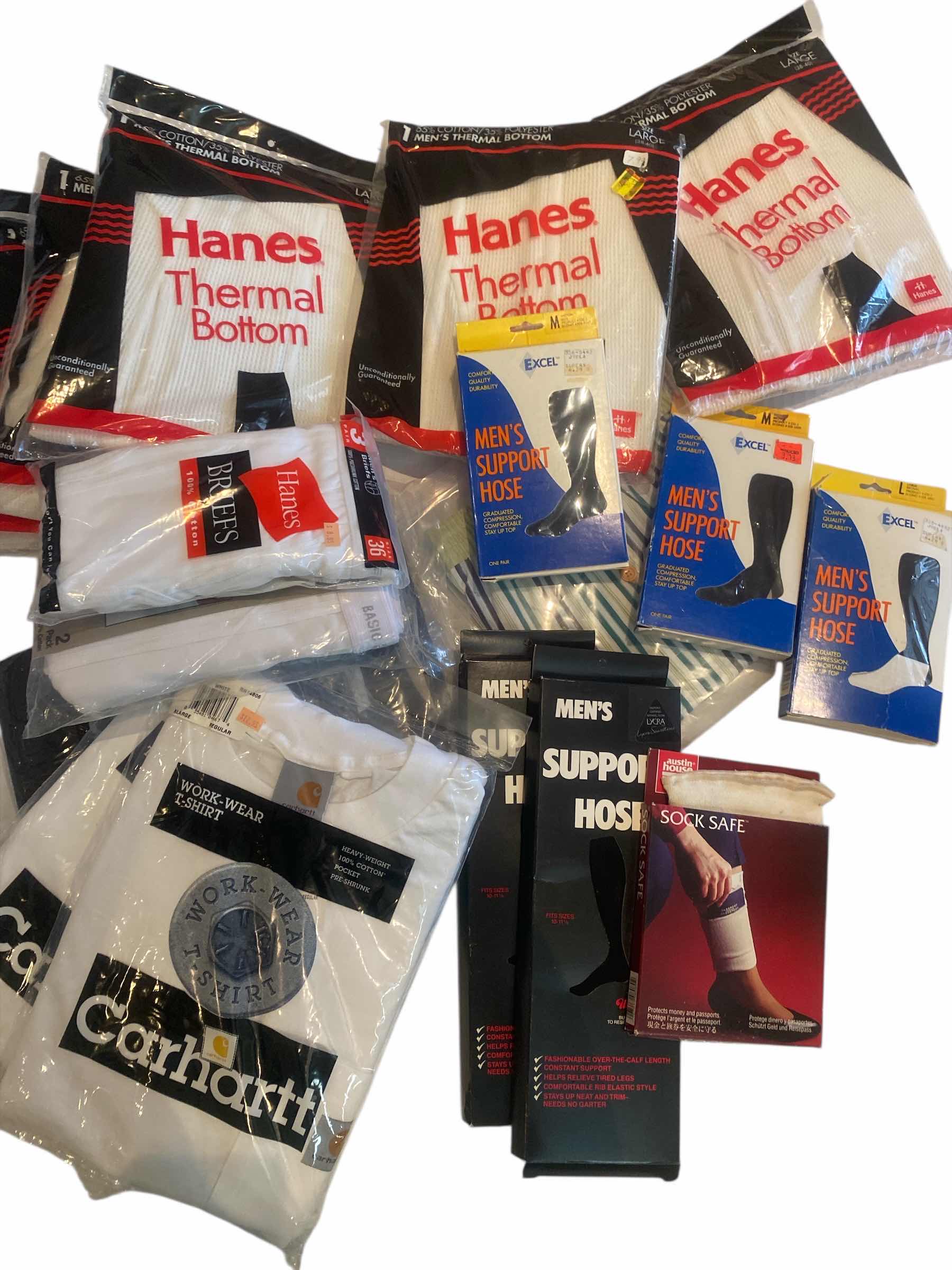 Photo 1 of MENS LONG UNDERWARE, SOCKS & MORE SIZES L & XL