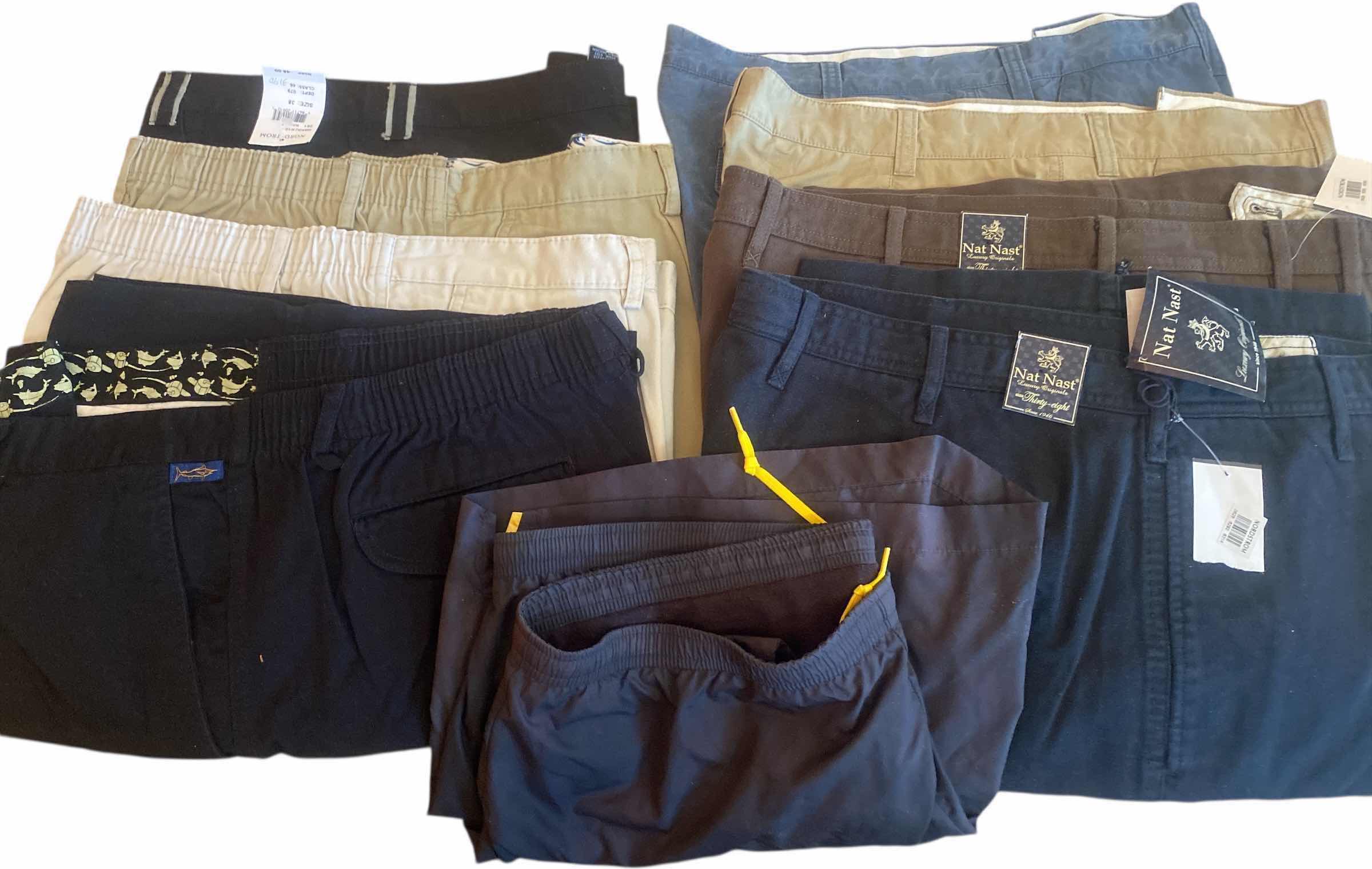 Photo 1 of 8 - MENS SHORTS SIZE 38 (SOME NEW WITH TAGS) 1 SWIMWEAR