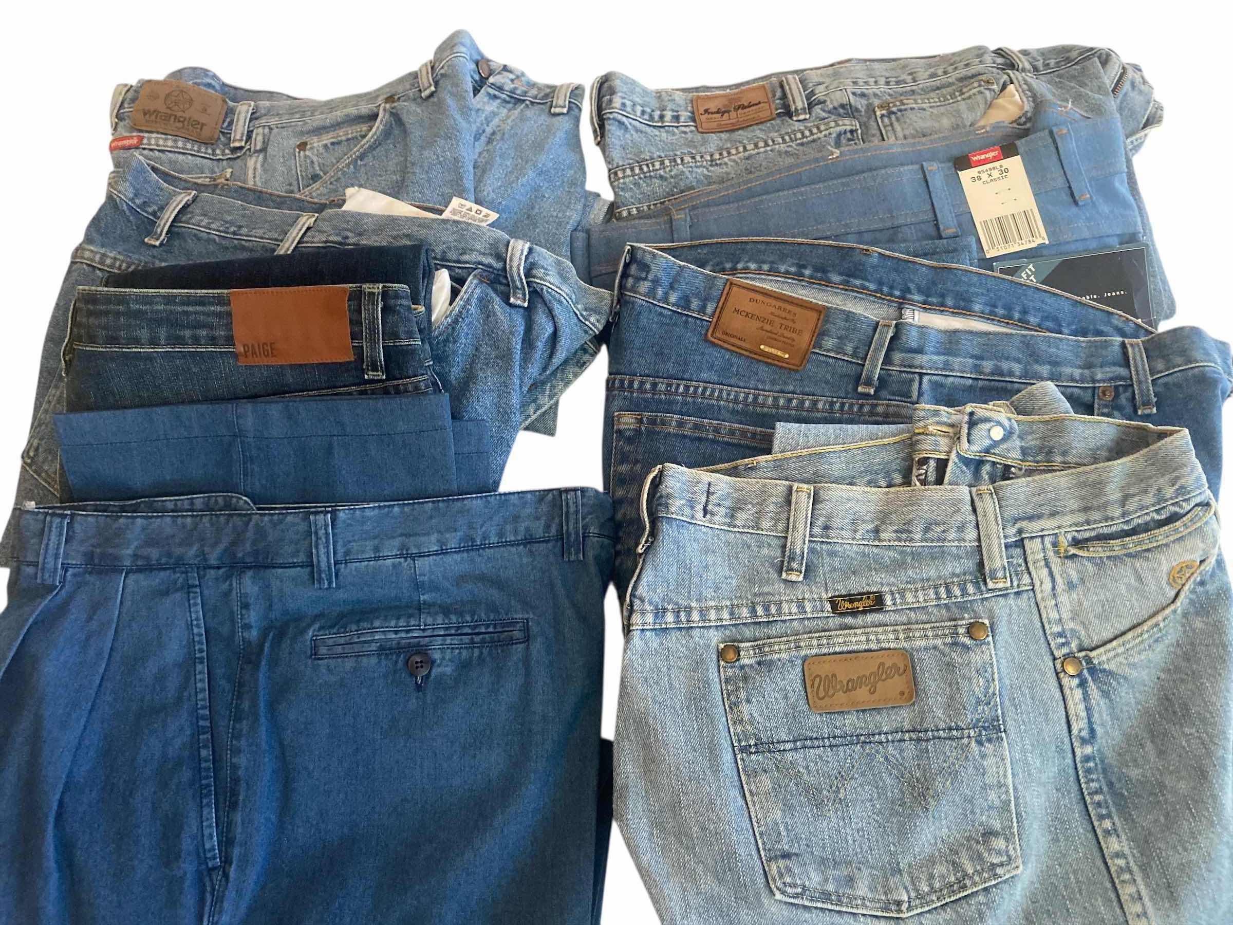 Photo 1 of 8 - MENS JEANS SIZE 38