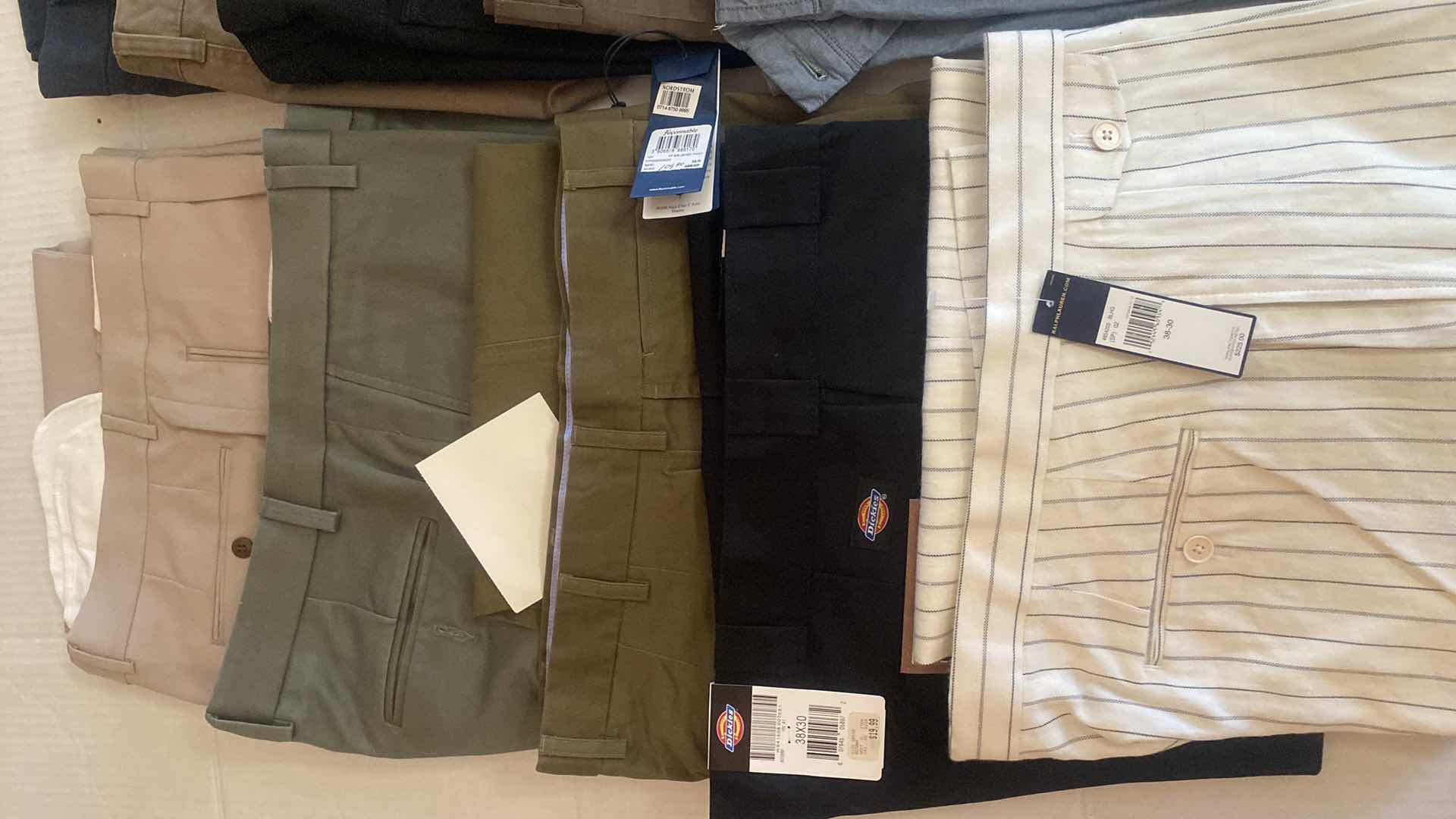 Photo 1 of 10 - MENS PANTS SIZE 38 (SOME NEW)