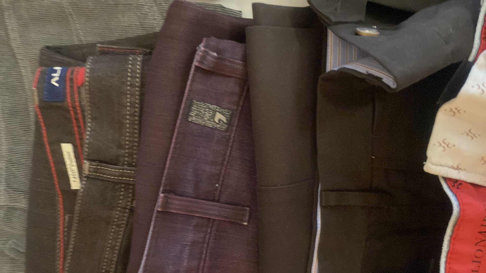 Photo 1 of 10 - MENS PANTS & JEANS SIZE 38 (SOME NEW)