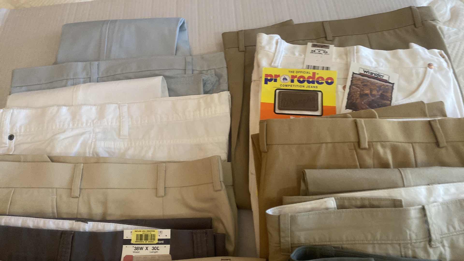 Photo 1 of 10 - MENS PANTS SIZE 38 (SOME NEW