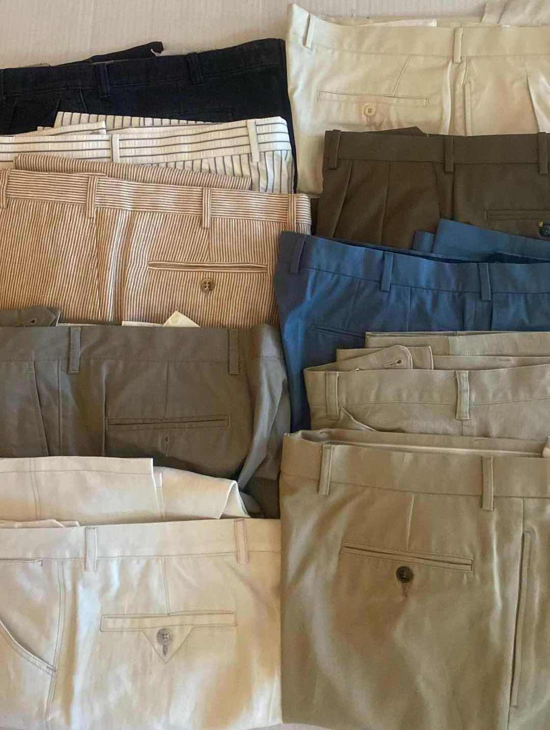 Photo 1 of 10 - MENS PANTS SIZE 38 (SOME NEW