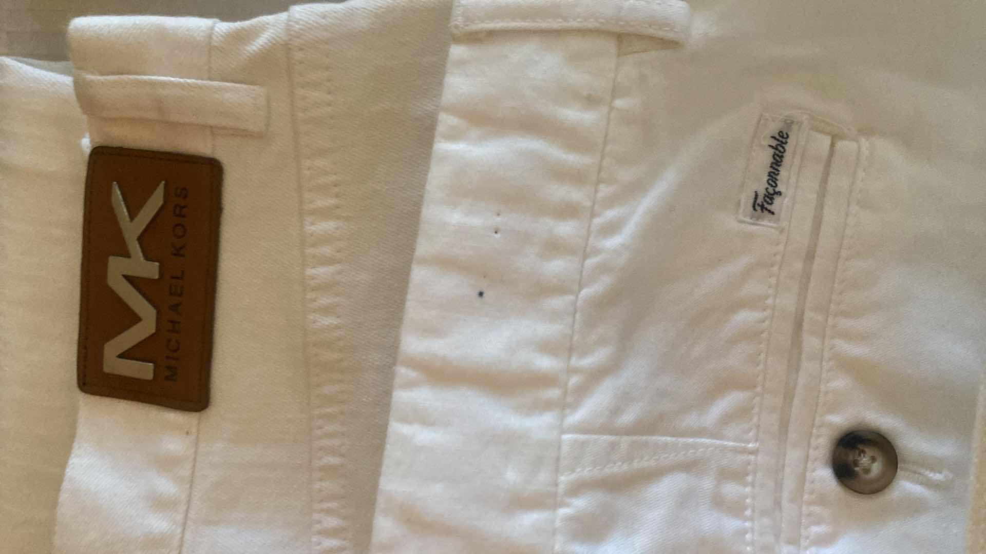 Photo 1 of 8 - MENS WHITE JEANS & SLACKS SIZE 38 (SOME NEW)
