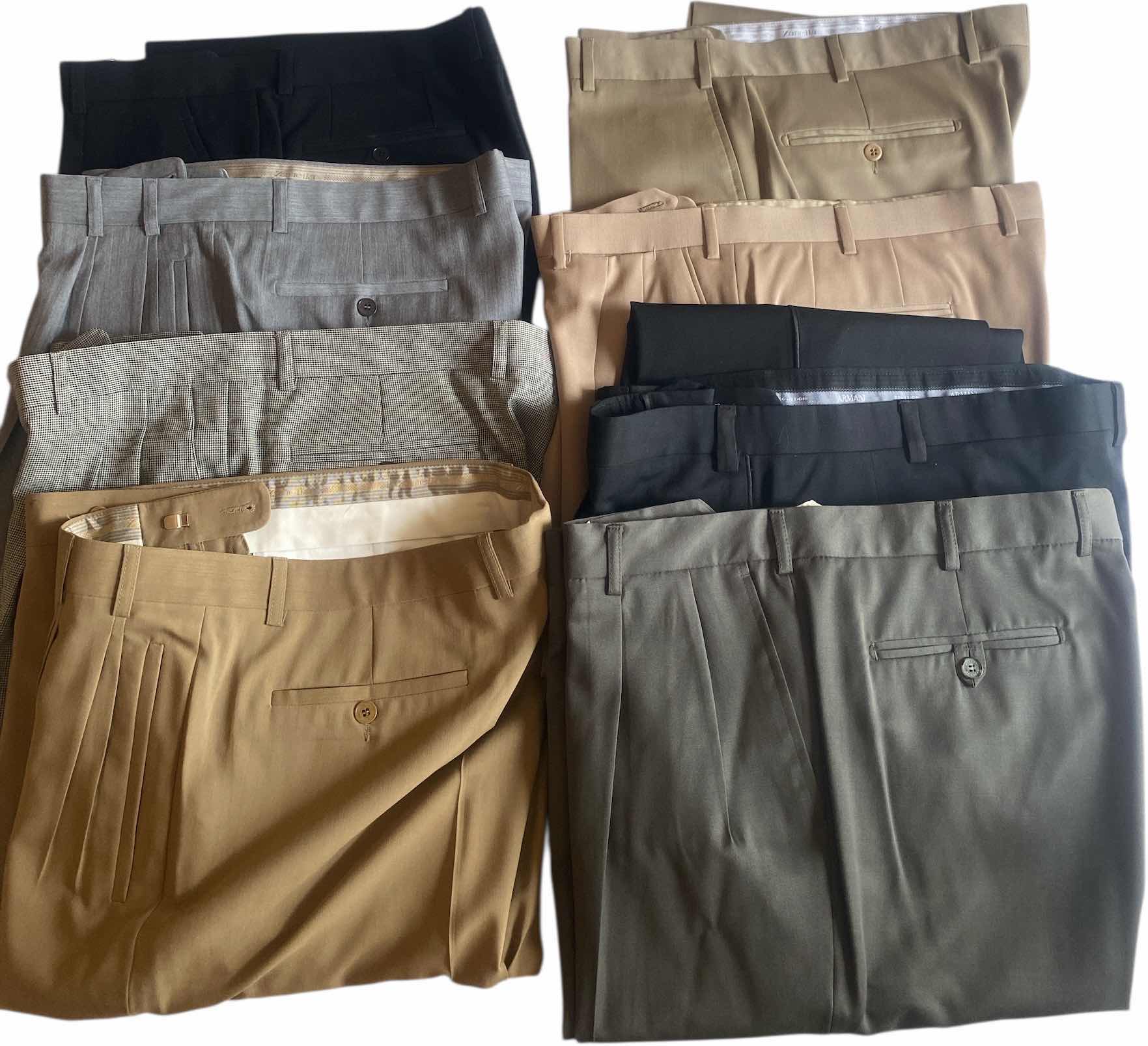 Photo 1 of 8 - MENS DESIGNER DRESS SLACKS & SIZE 38