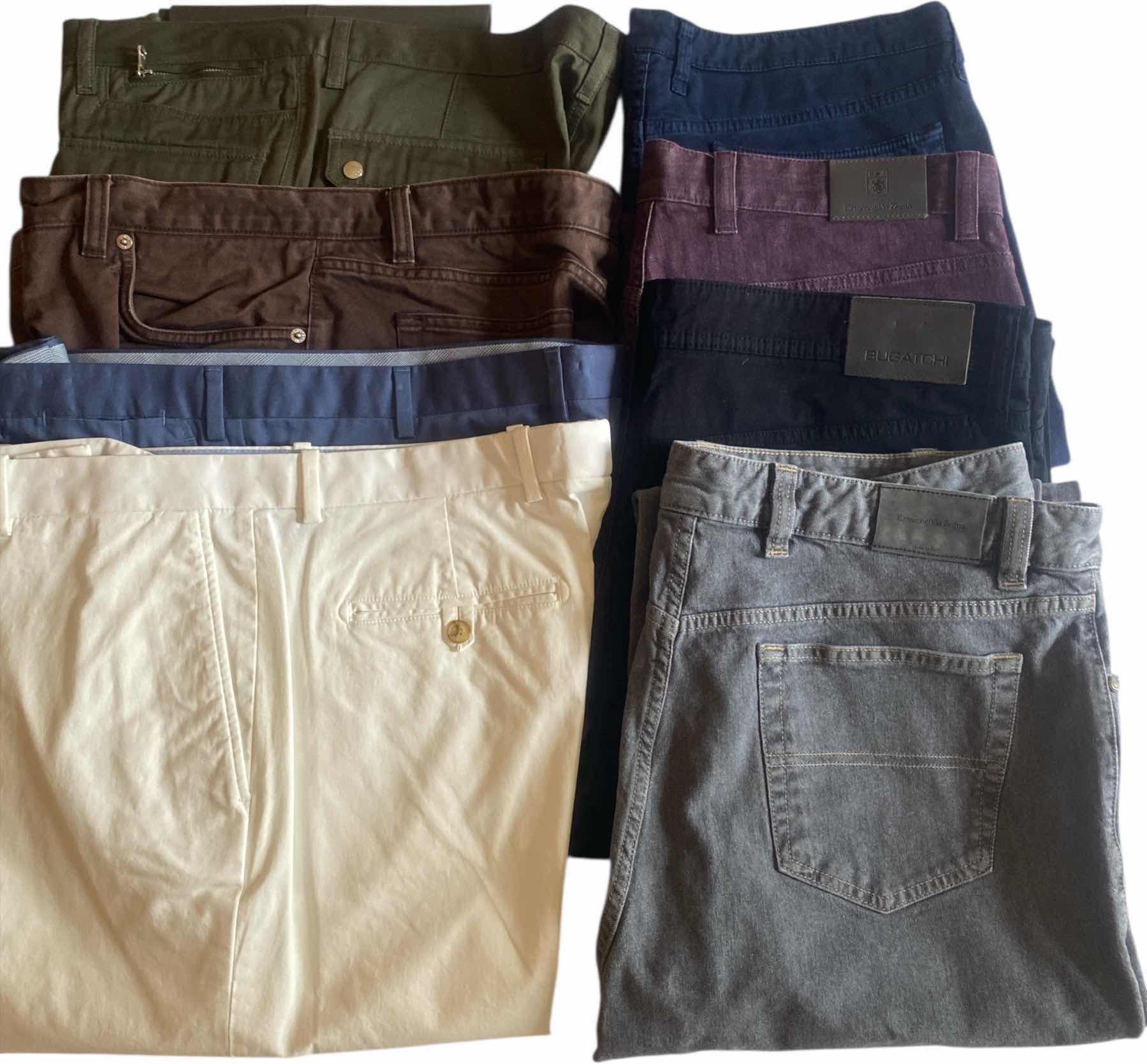 Photo 1 of 8 - MENS DESIGNER CASUAL SLACKS & JEANS SIZE 38