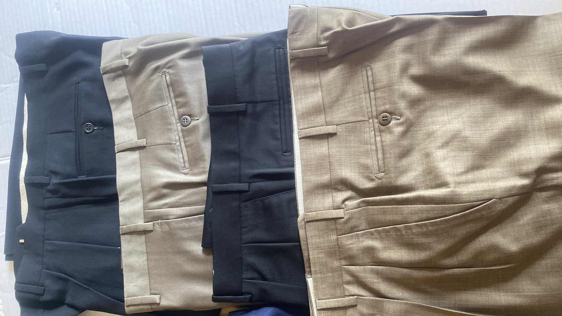 Photo 1 of 8 - MENS DESIGNER DRESS SLACKS SIZE 38