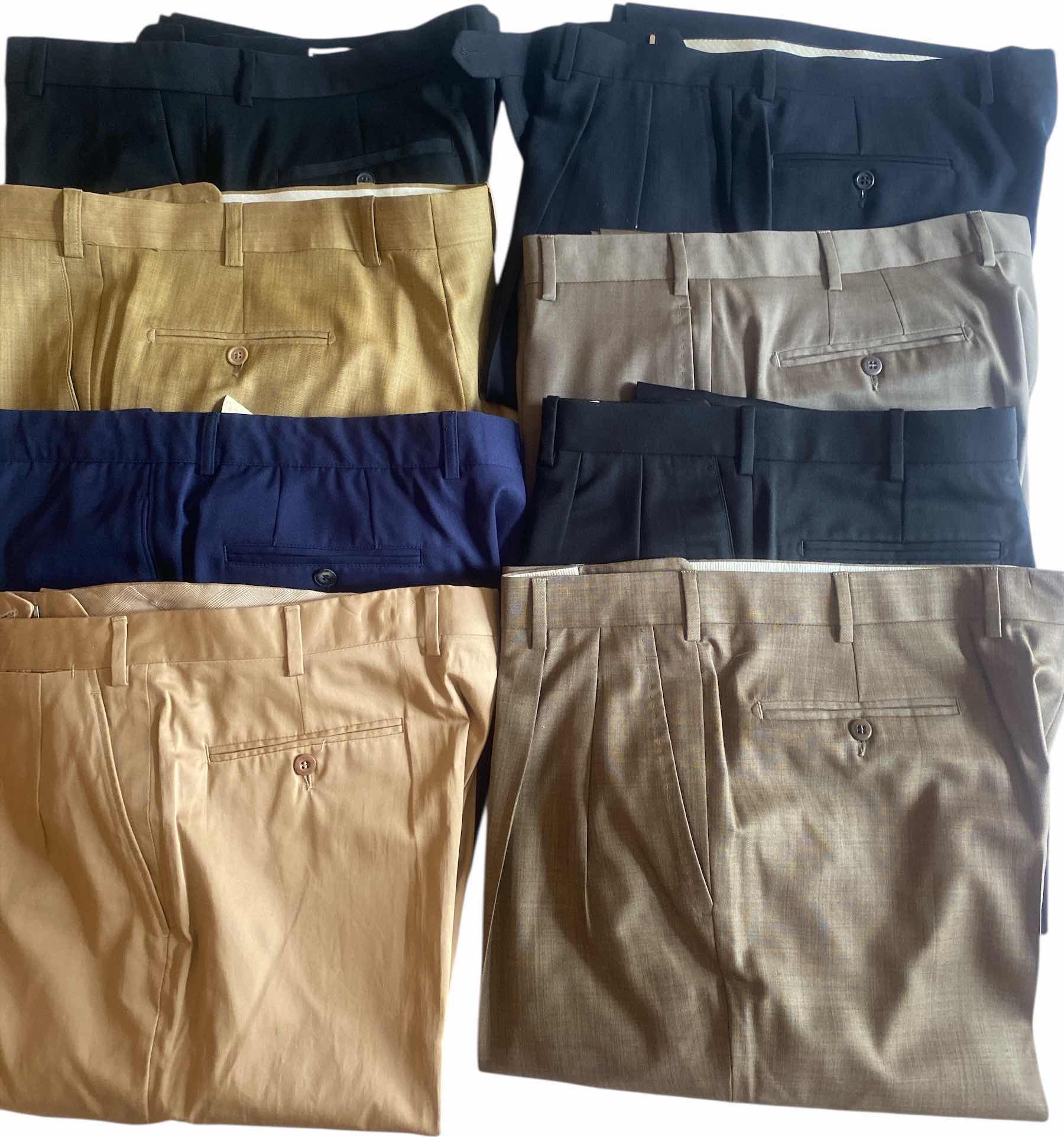 Photo 1 of 8 - MENS DESIGNER DRESS SLACKS SIZE 38