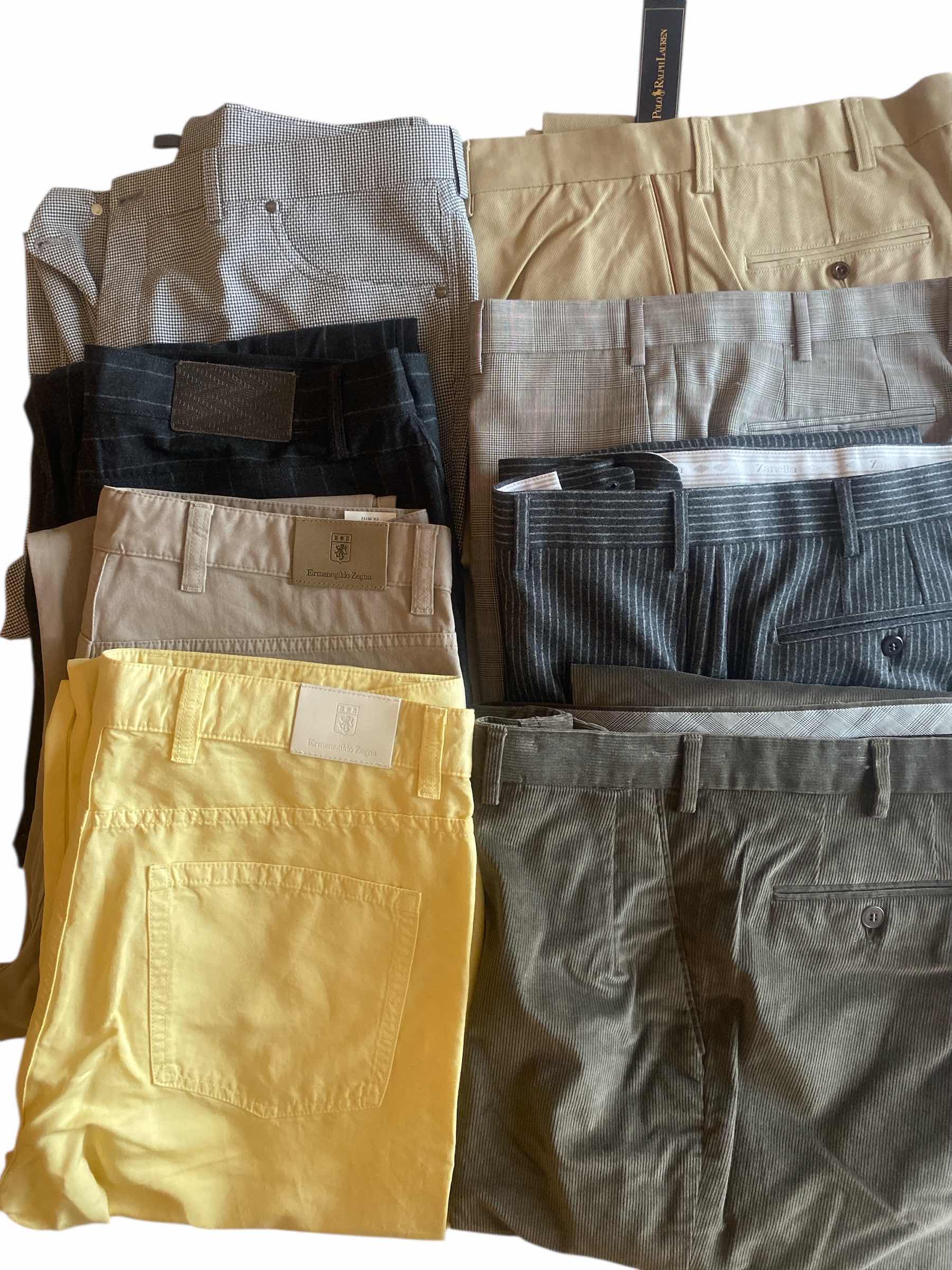 Photo 1 of 8 - MENS DESIGNER CASUAL SLACKS & JEANS SIZE 38