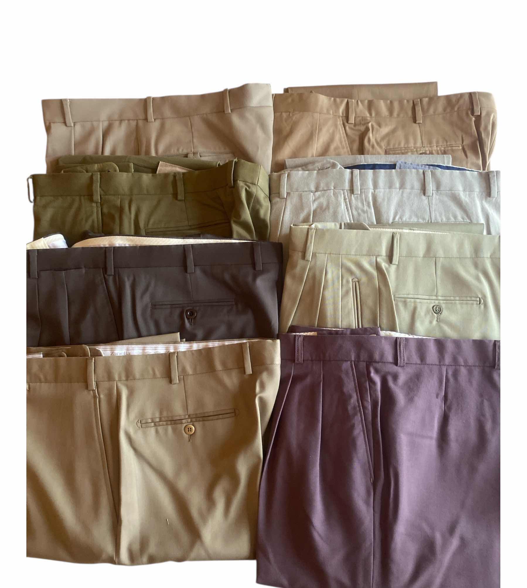 Photo 1 of 8 - MENS DESIGNER DRESS SLACKS SIZE 38