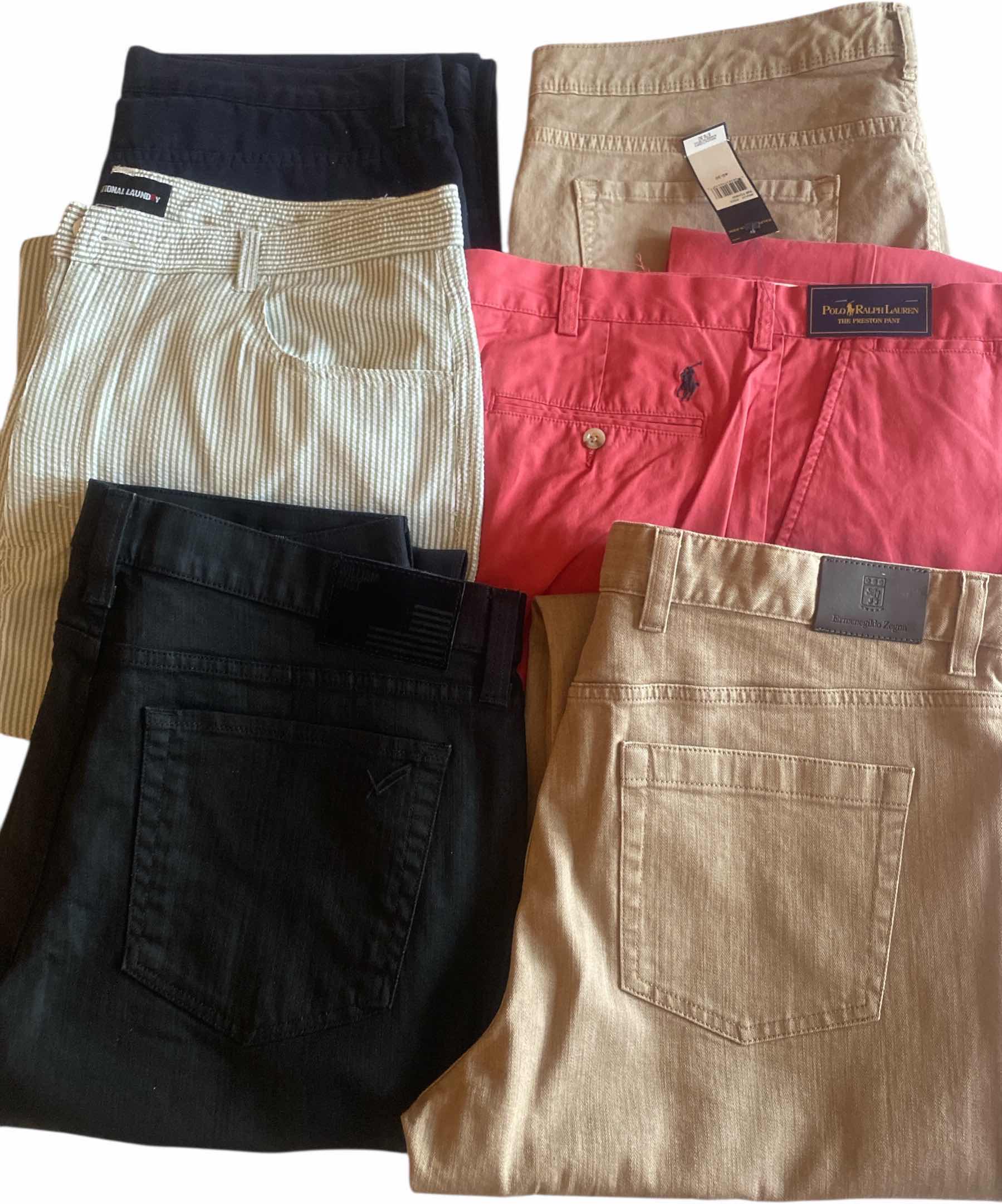 Photo 1 of 6 - MENS DESIGNER CASUAL SLACKS & JEANS SIZE 40