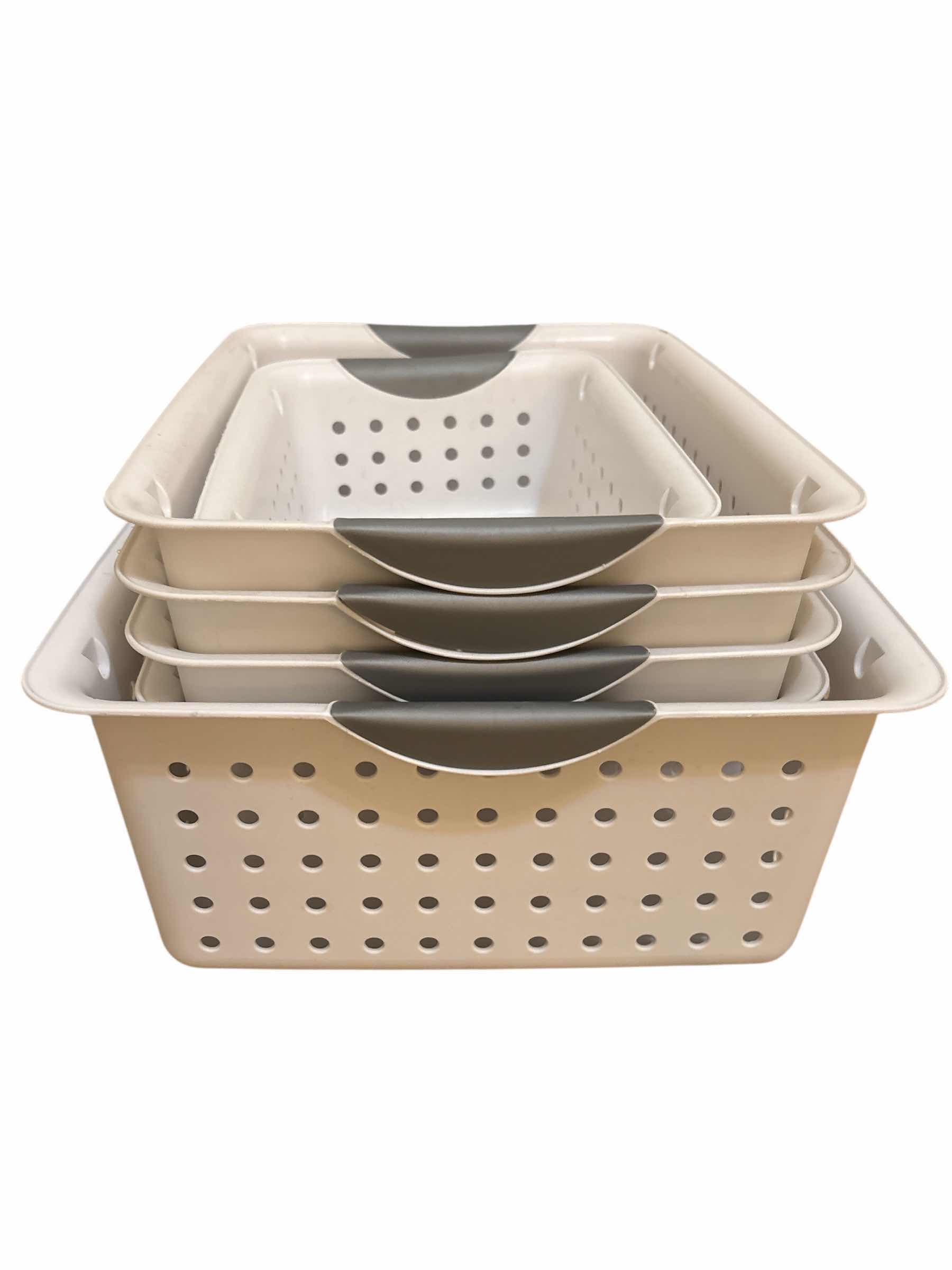 Photo 1 of (6)PCS STERILITE STORAGE BASKET 16”X13”H6”