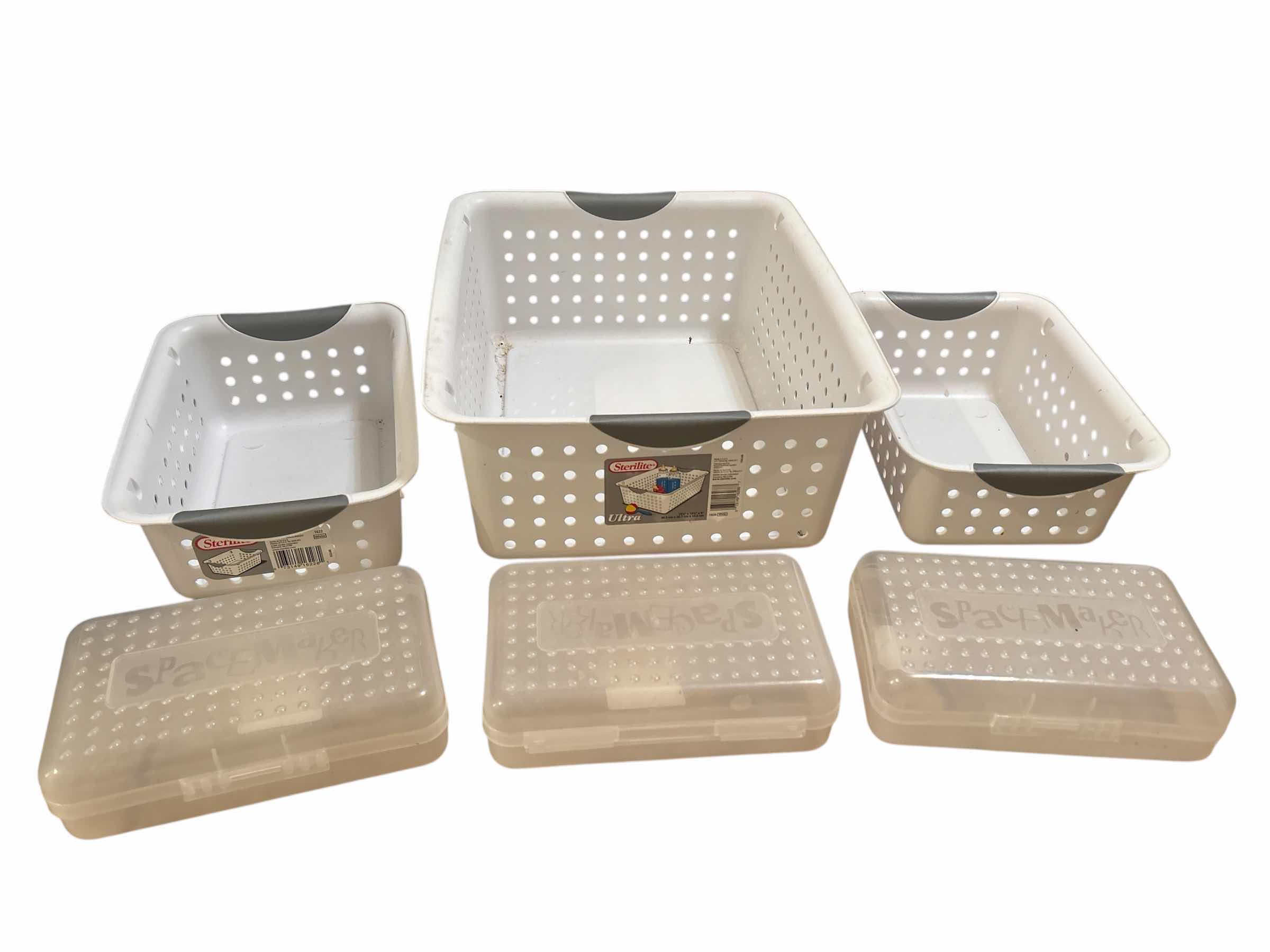 Photo 1 of (6)PCS STORAGE BASKETS
