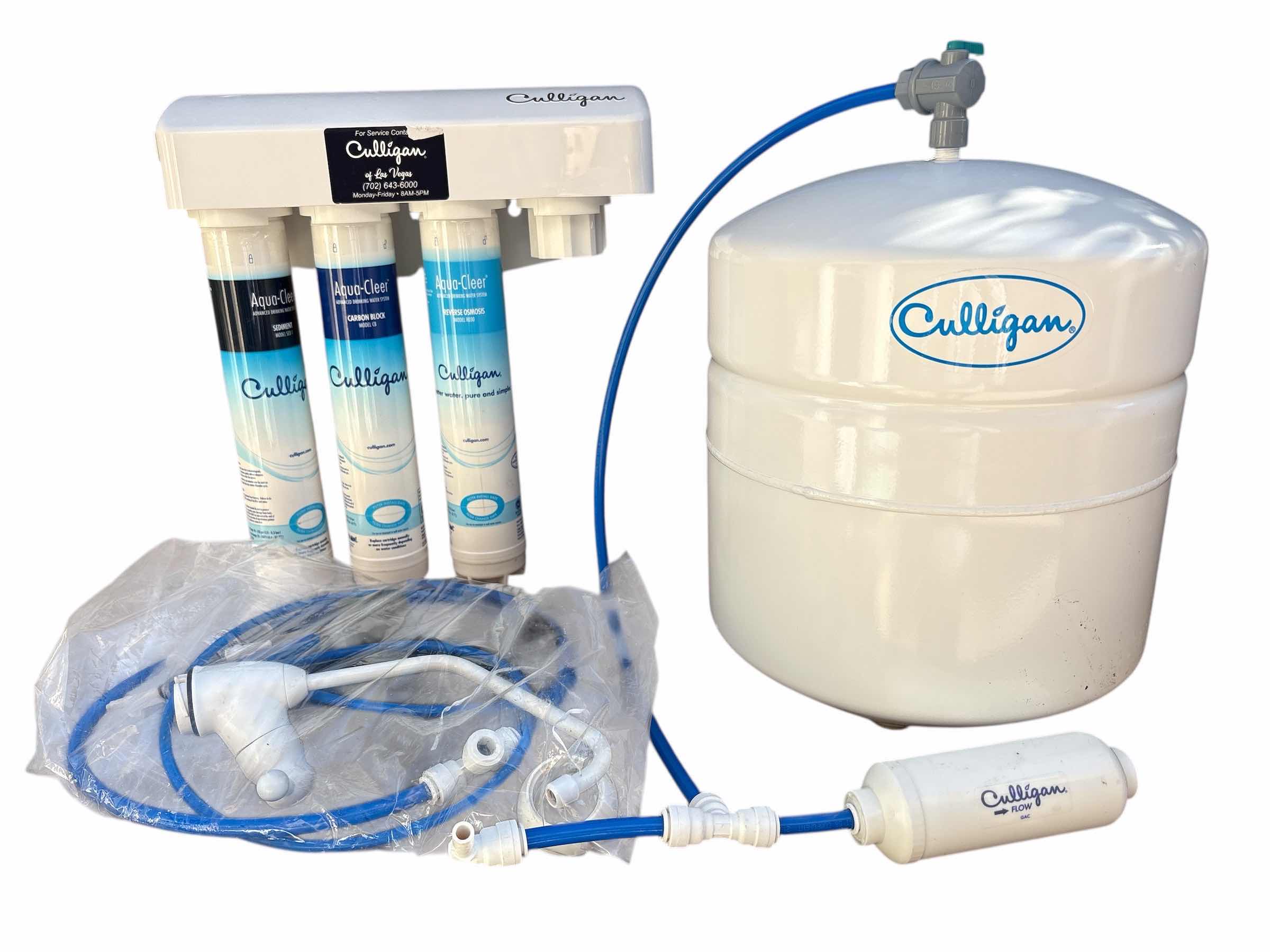 Photo 1 of CULLIGAN REVERSE OSMOSIS FILTRATION SYSTEM EST VALUE $45
