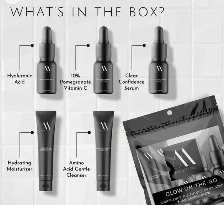 Photo 1 of BACK TO BASICS KIT & GLOW ON THE GO KIT - EXPIRATION 12/9/27 - RETAIL $85