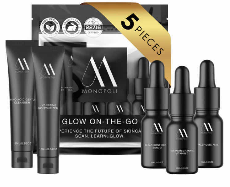 Photo 1 of BACK TO BASICS KIT & GLOW ON THE GO KIT - EXPIRATION 12/9/27 - RETAIL $85