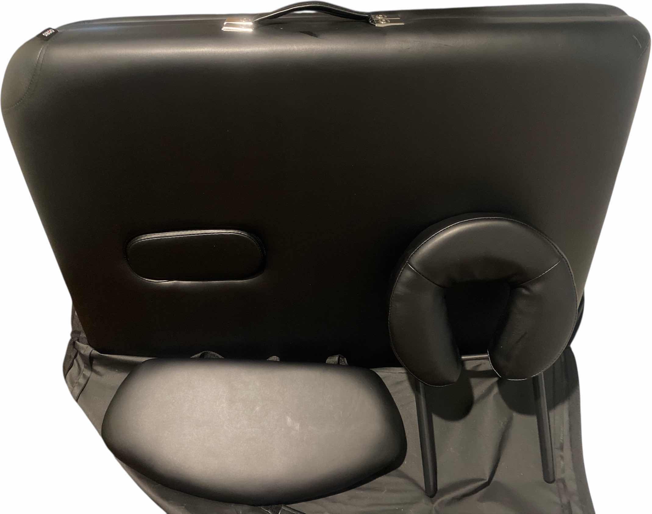 Photo 1 of CLORIS PROFESSIONAL MASSAGE TABLE 84”x28” H ADJUSTABLE (MEASUREMENT INCLUDED HEAD REST, INCLUDED LOWER TRAY & CARRY BAG)