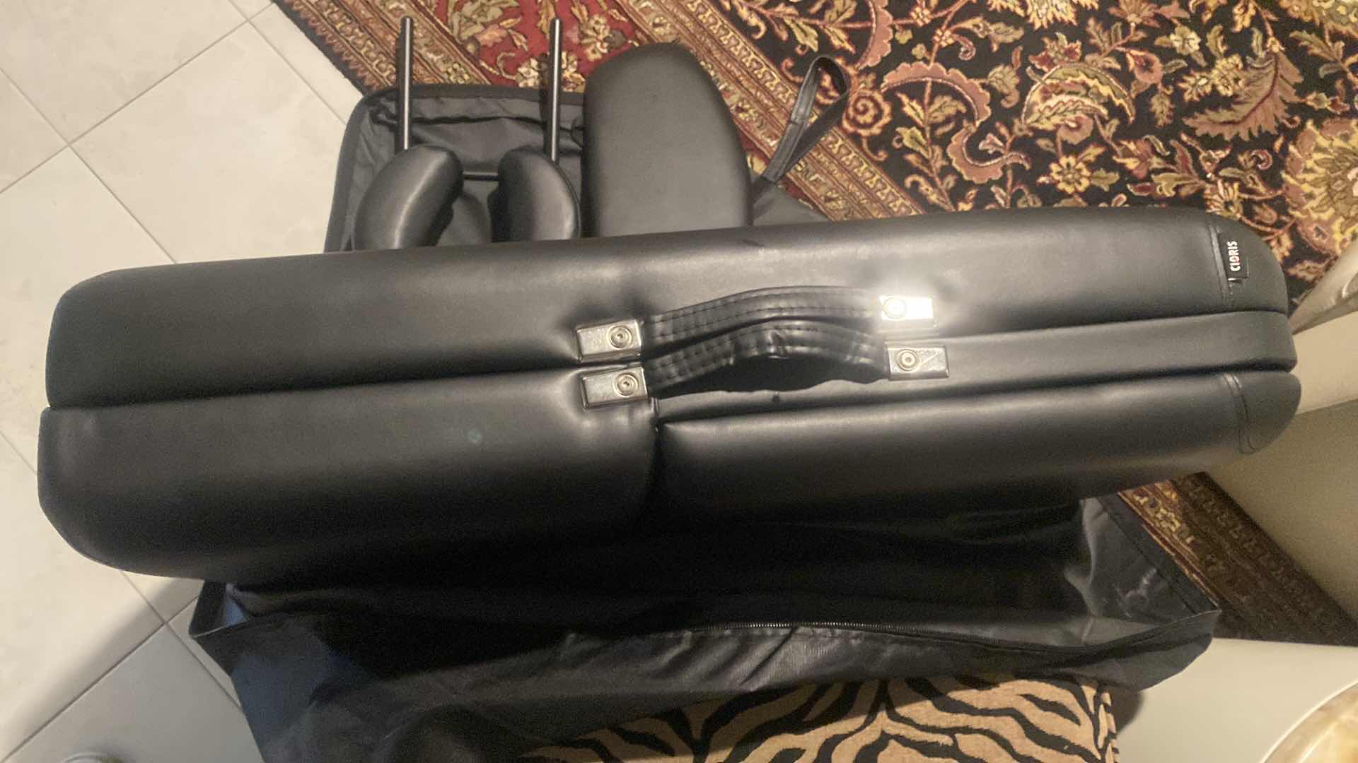 Photo 1 of CLORIS PROFESSIONAL MASSAGE TABLE 84”x28” H ADJUSTABLE (MEASUREMENT INCLUDED HEAD REST, INCLUDED LOWER TRAY & CARRY BAG)