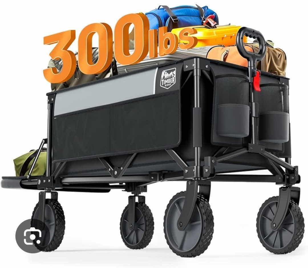 Photo 1 of NEW TIMBER RIDGE COLLAPSABLE, EXPANDABLE WAGON WITH BRAKE, & COVER