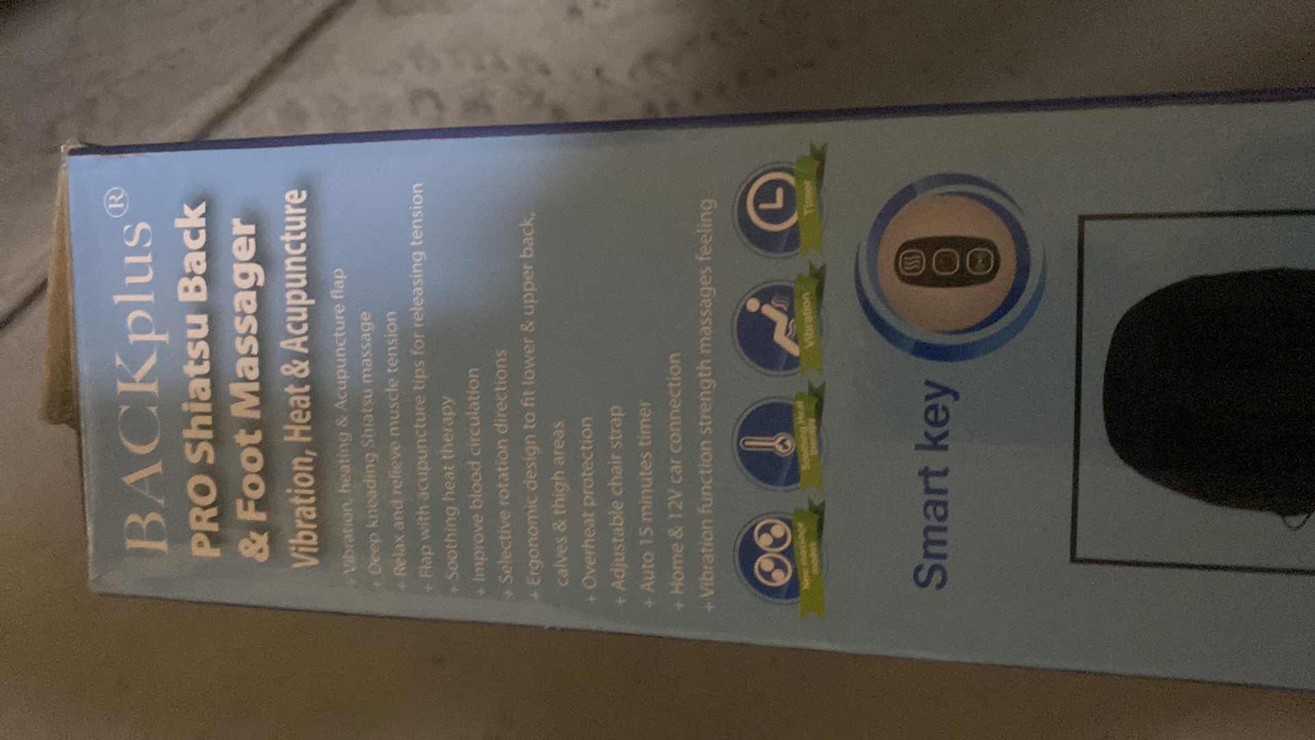 Photo 1 of NEW BACK PLUS PRO SHIATSY BACK & FOOT MASSAGER