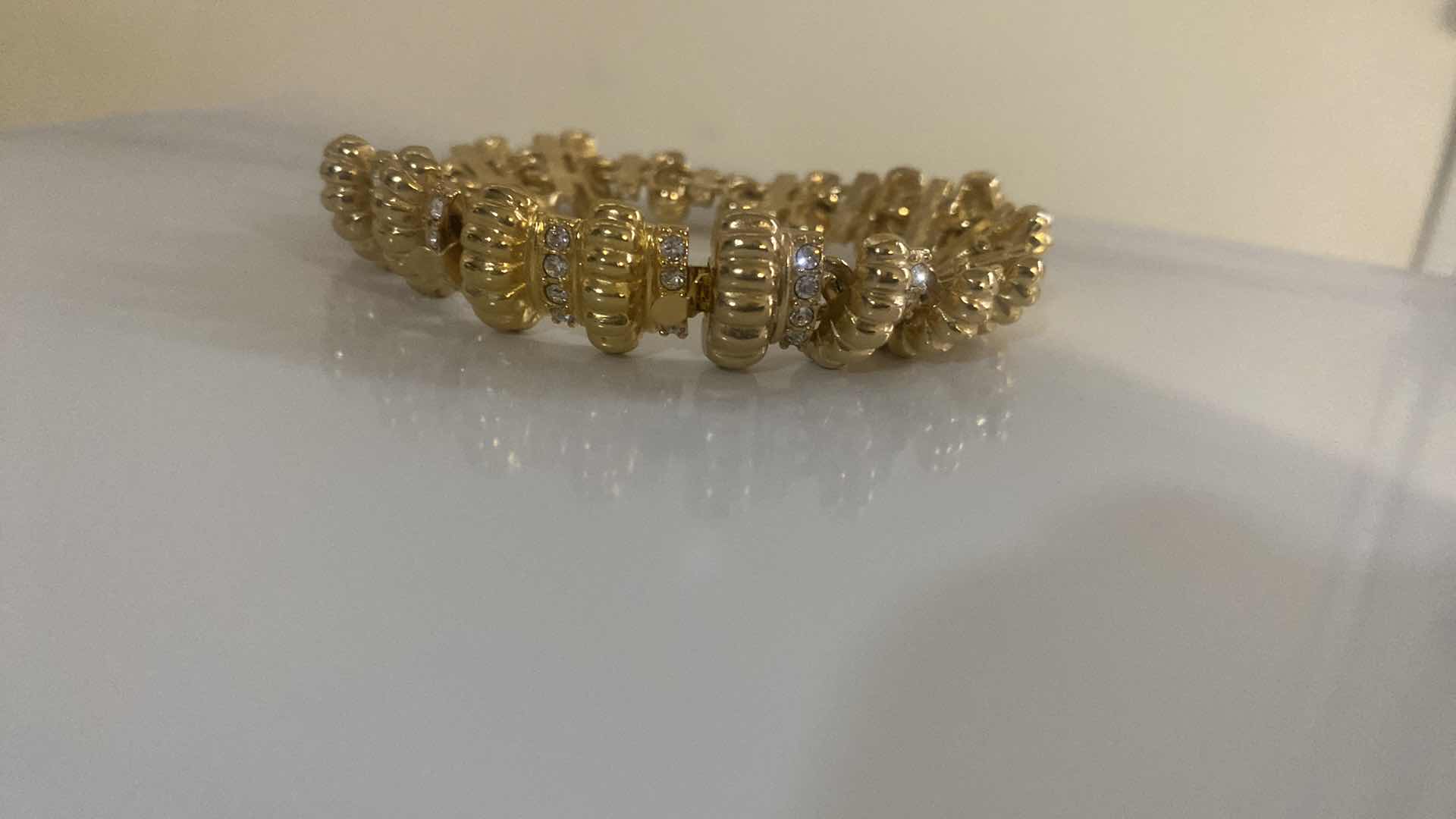 Photo 1 of VINTAGE CAMROSE & CROSS FASHION ACCESSORY BRACELET WORN BY JACQUELINE BOUVIER KENNEDY