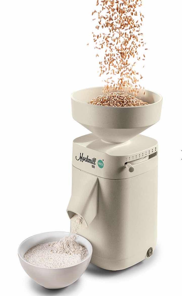 Photo 1 of MOCKMILL 100 STONE GRAIN MILL MADE IN GERMANY (WHEAT BERRIES IN GAMMA CONTAINER ALSO AVAILABLE SOLD SEPARATELY)