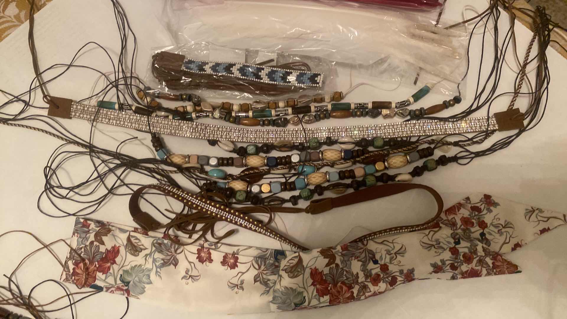 Photo 1 of CRAFT SUPPLIES - HAT BANDS & FEATHERS