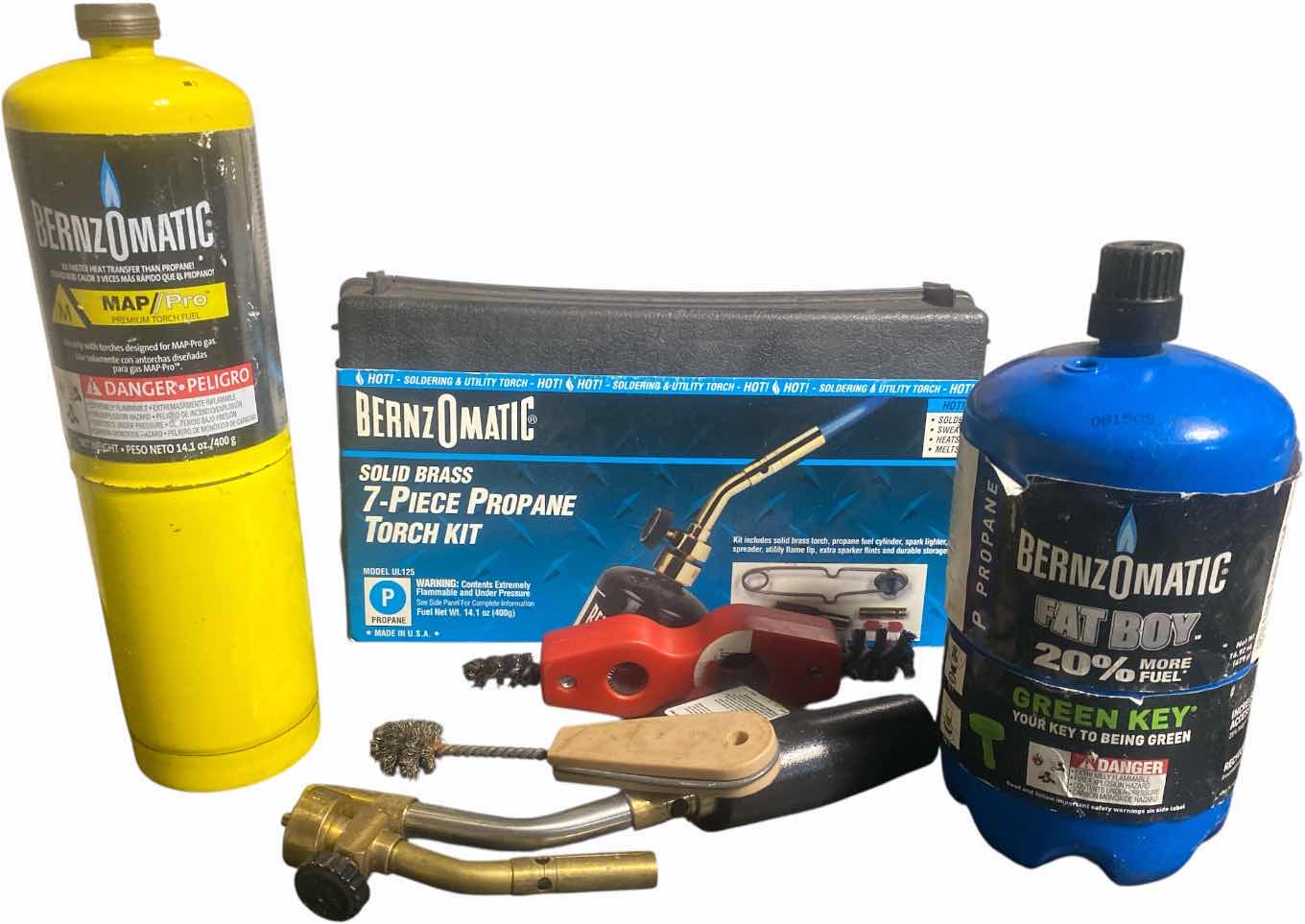 Photo 1 of NEW BERNZOMATIC TORCH KIT WITH MORE ACCESSORIES