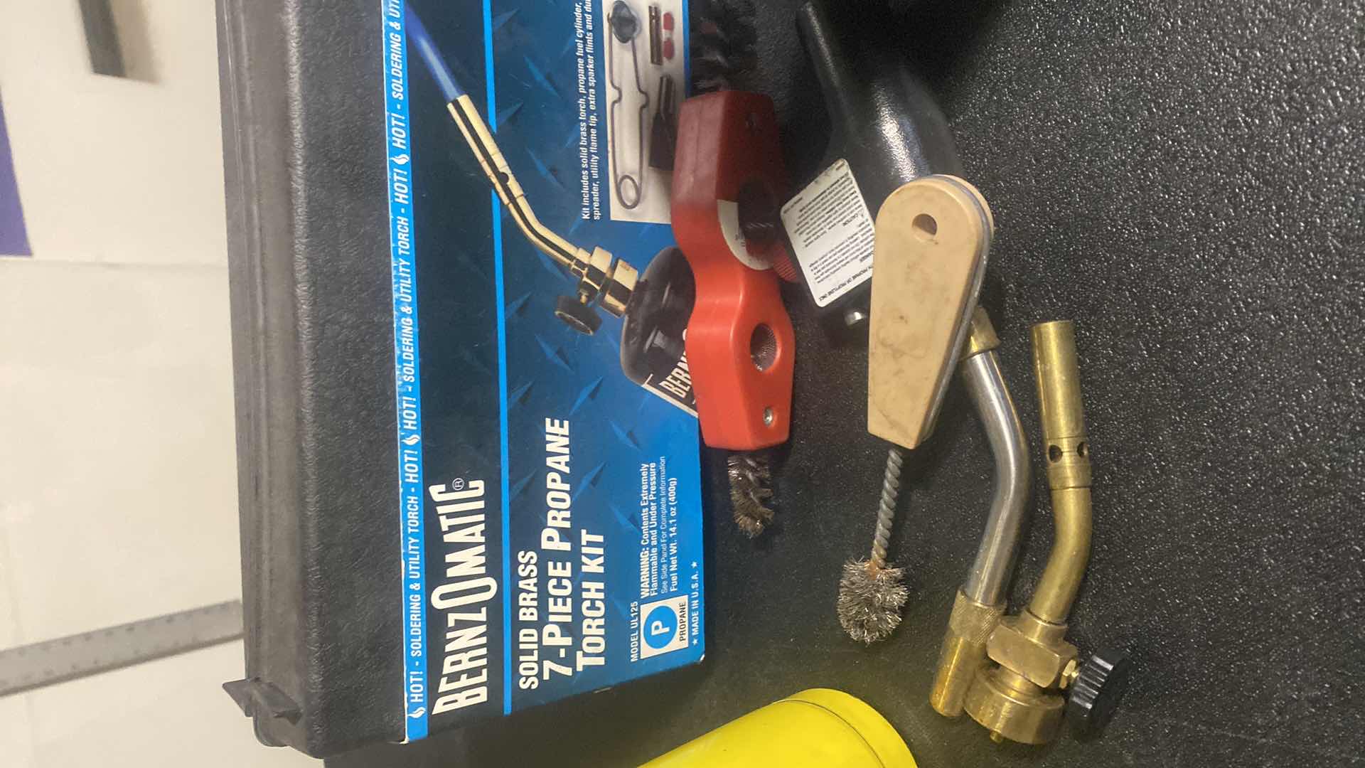 Photo 1 of NEW BERNZOMATIC TORCH KIT WITH MORE ACCESSORIES