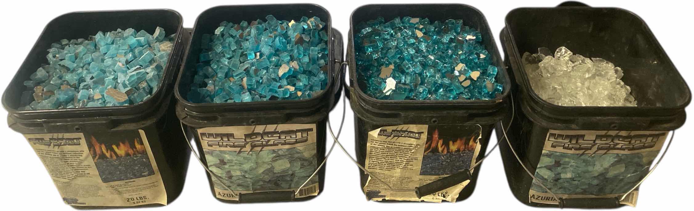 Photo 1 of 4 FIRE PIT / FIRE PLACE GLASS APPROX 75 lbs