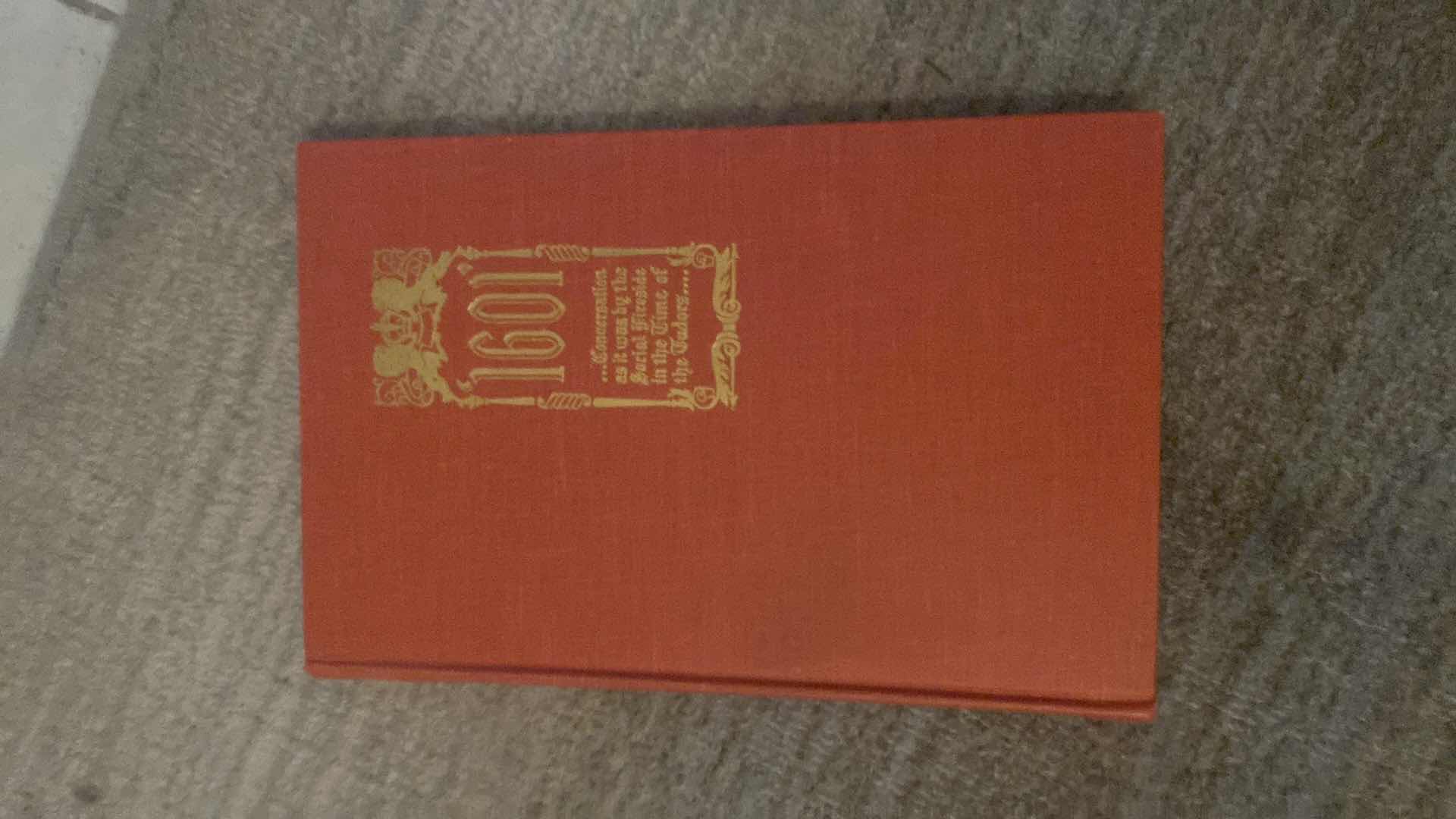 Photo 1 of VINTAGE MARK TWAINS 1601 BOOK WITH CASE