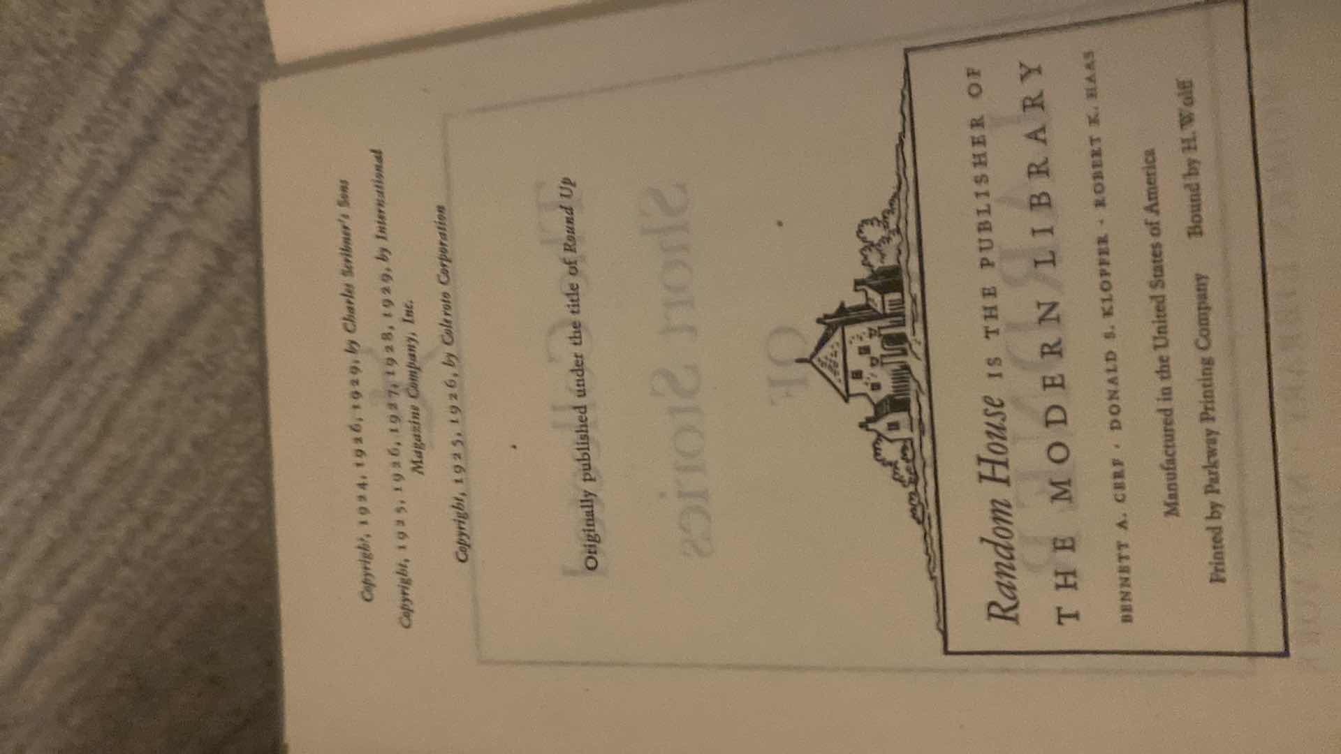 Photo 1 of VINTAGE THE MODERN LIBRARY NEW YORK THE BEST OF S. J. PERELMAN & COLLECTED STORIES OF RING LARDNER