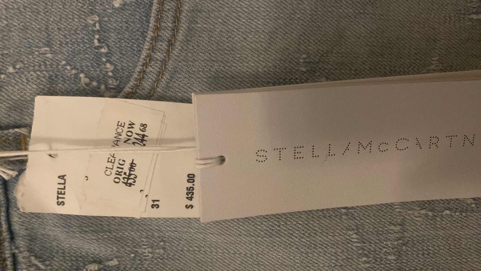 Photo 1 of NEW WOMENS STELLA MC CARTHY DENIM SHORTS SIZE 31