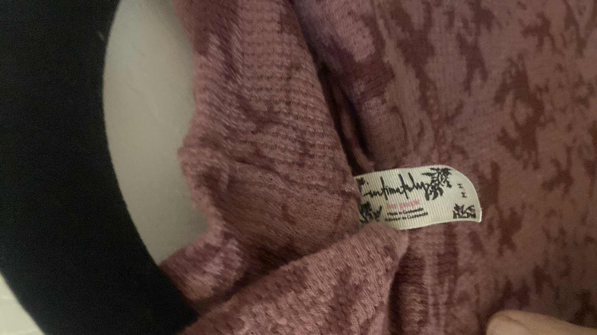 Photo 1 of FREE PEOPLE MAUVE TOP SIZE MEDIUM & 2 MESH TOPS SIZE SMALL (WHBM & STERLING KREEK)