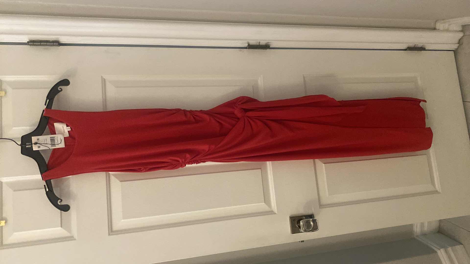 Photo 1 of WOMENS DESIGNER 5a7 CINQ A SEPT CAMILLA RED ANDIE DRESS SIZE 8