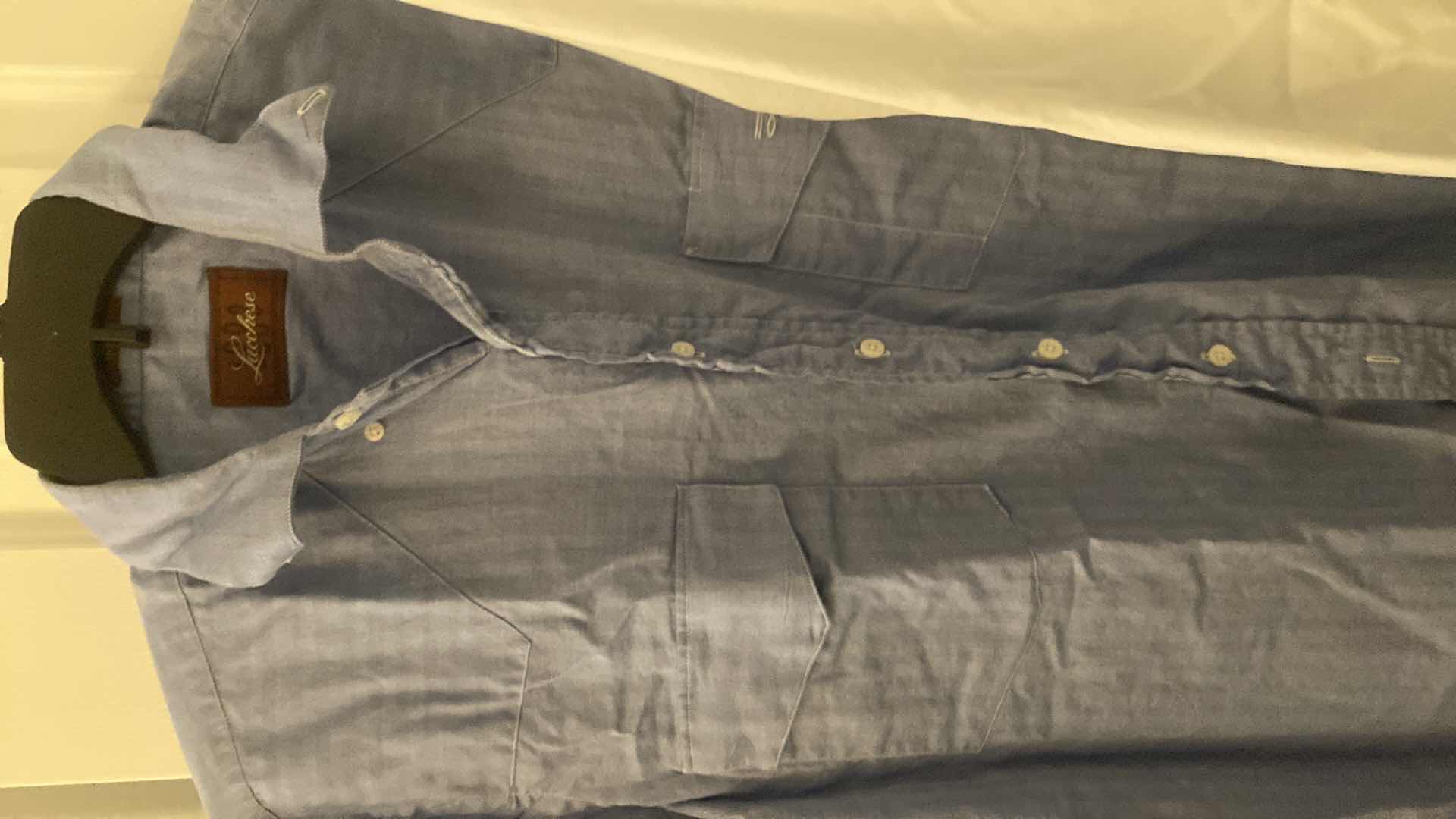 Photo 1 of 2 - MENS DESIGNER LUCCHESE WESTERN SHIRTS SIZE M/L