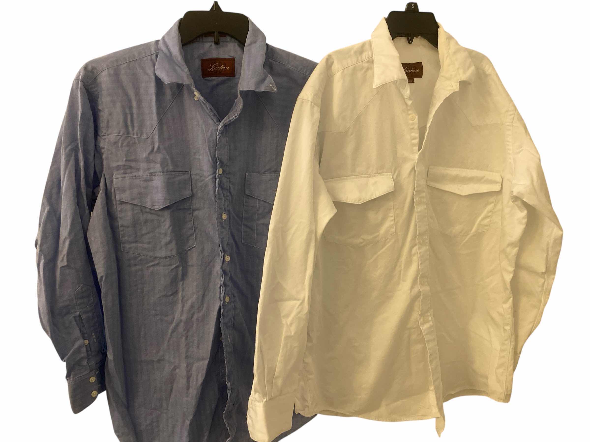 Photo 1 of 2 - MENS DESIGNER LUCCHESE WESTERN SHIRTS SIZE M/L