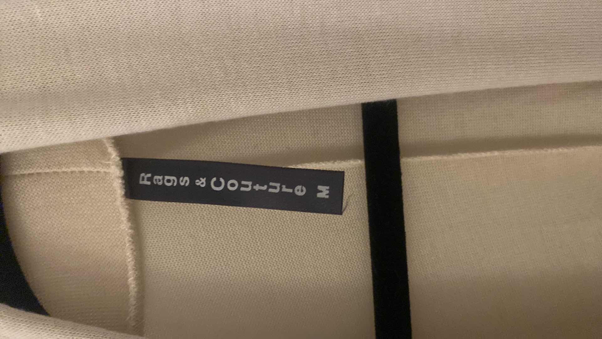 Photo 1 of WOMENS RAGS & COUTURE LIGHT WEIGHT BEIGE OVER SWEATER SIZE MEDIUM