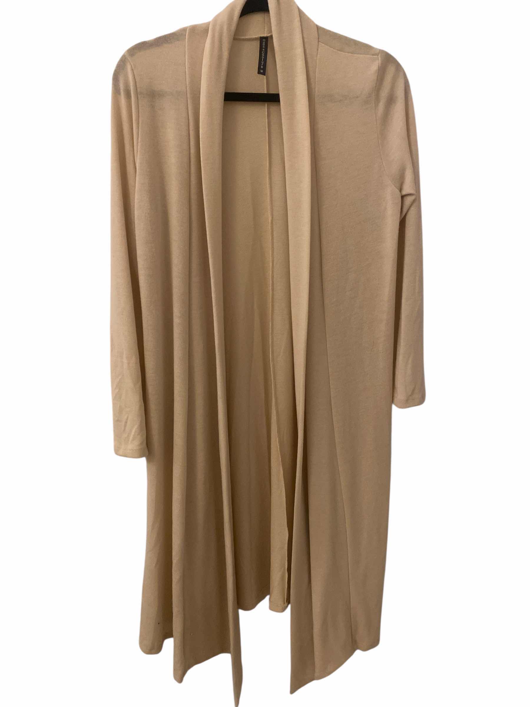 Photo 1 of WOMENS RAGS & COUTURE LIGHT WEIGHT BEIGE OVER SWEATER SIZE MEDIUM