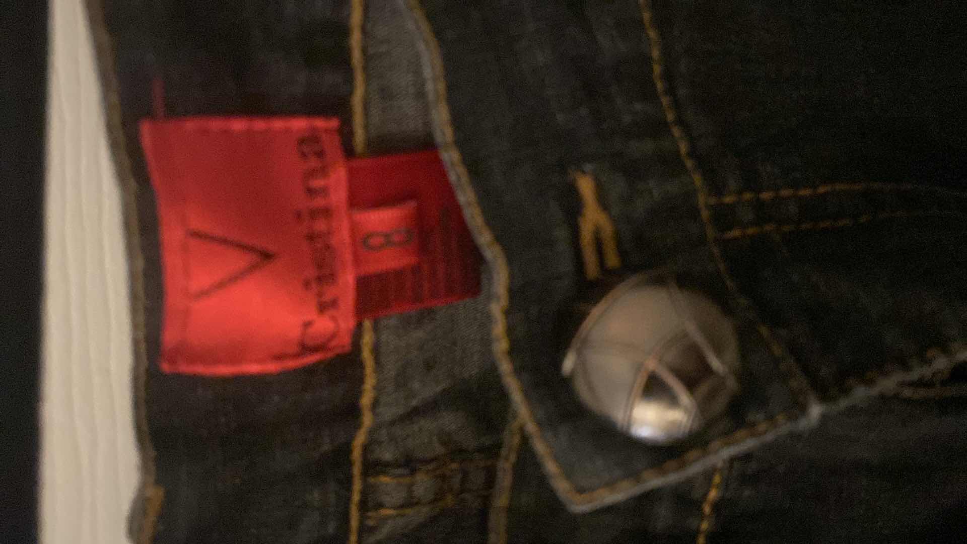 Photo 1 of WOMENS DESIGNER B CRISTINA DENIM EMBELLISHED MID RISE JEANS SIZE 8