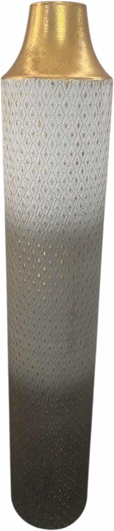 Photo 1 of MULTI COLOR ALUMINUM VASE H36”