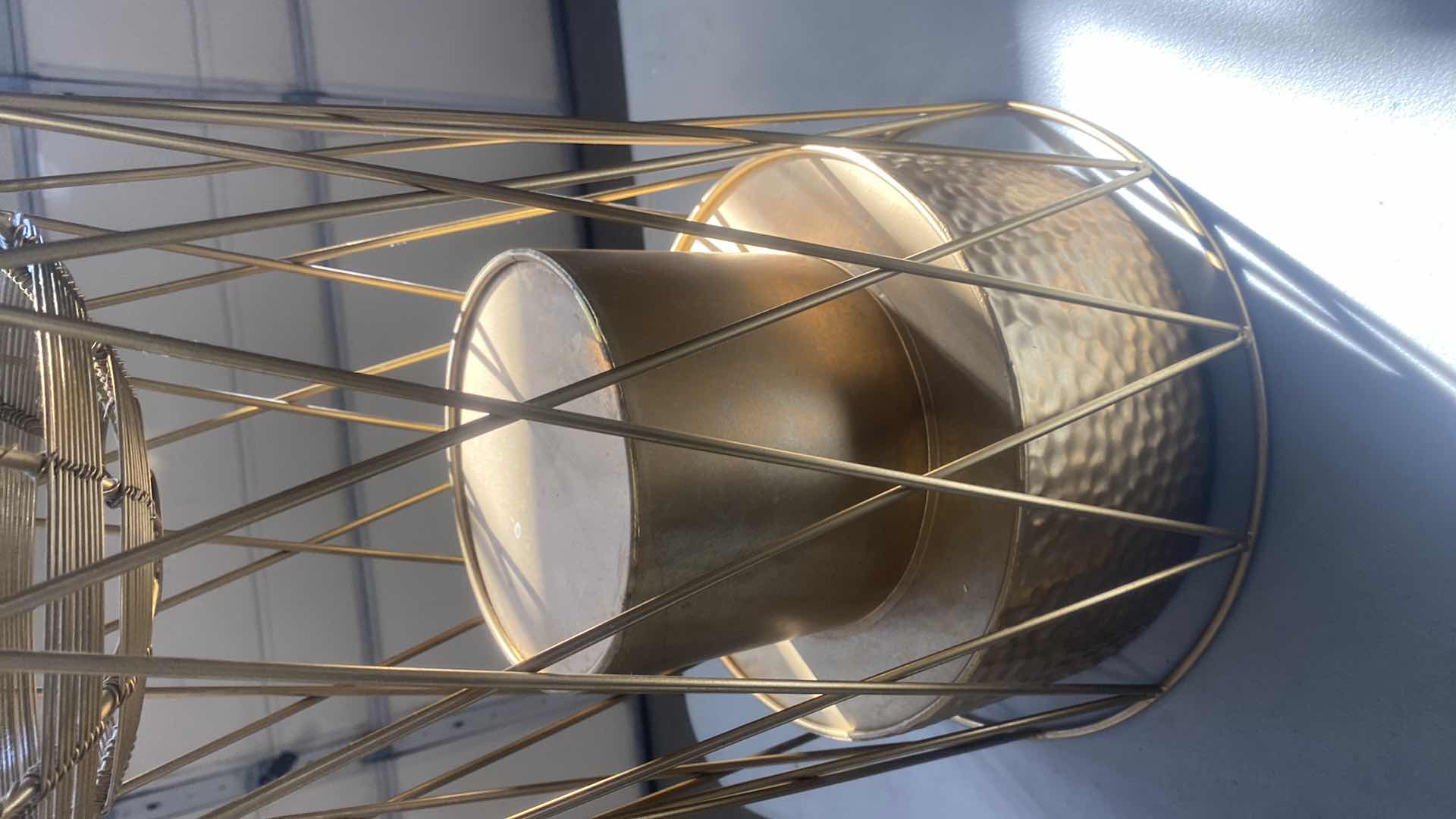 Photo 1 of GOLD ALUMINA BALL DECOR 11“ X 25“