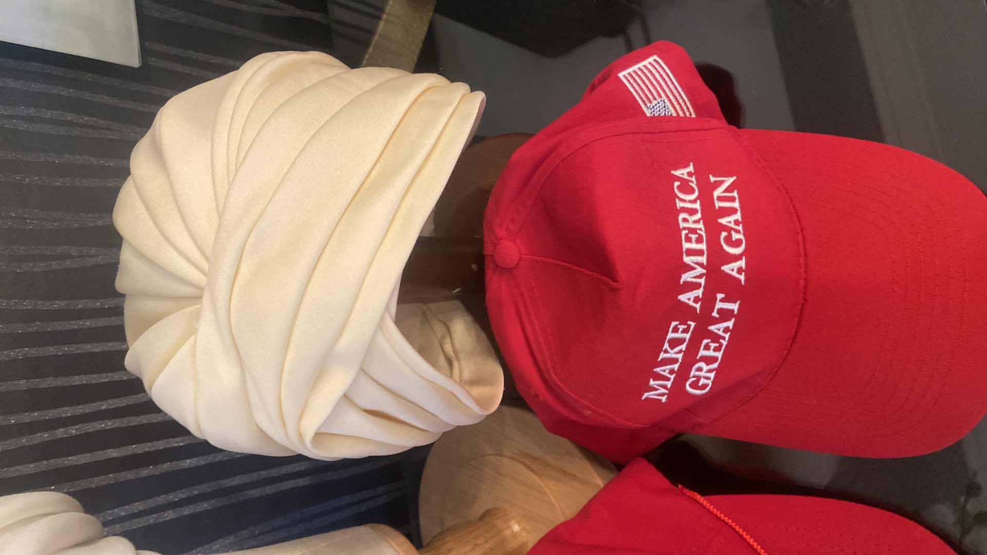 Photo 1 of 4 - HATS TURBANS & TRUMP CAPS