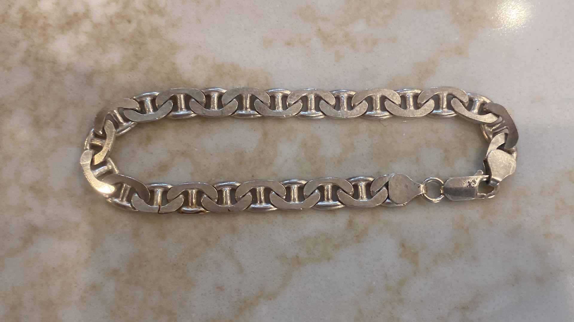 Photo 1 of MENS STERLING 925 BRACELET 19.16 & MIXED METAL BRACELET