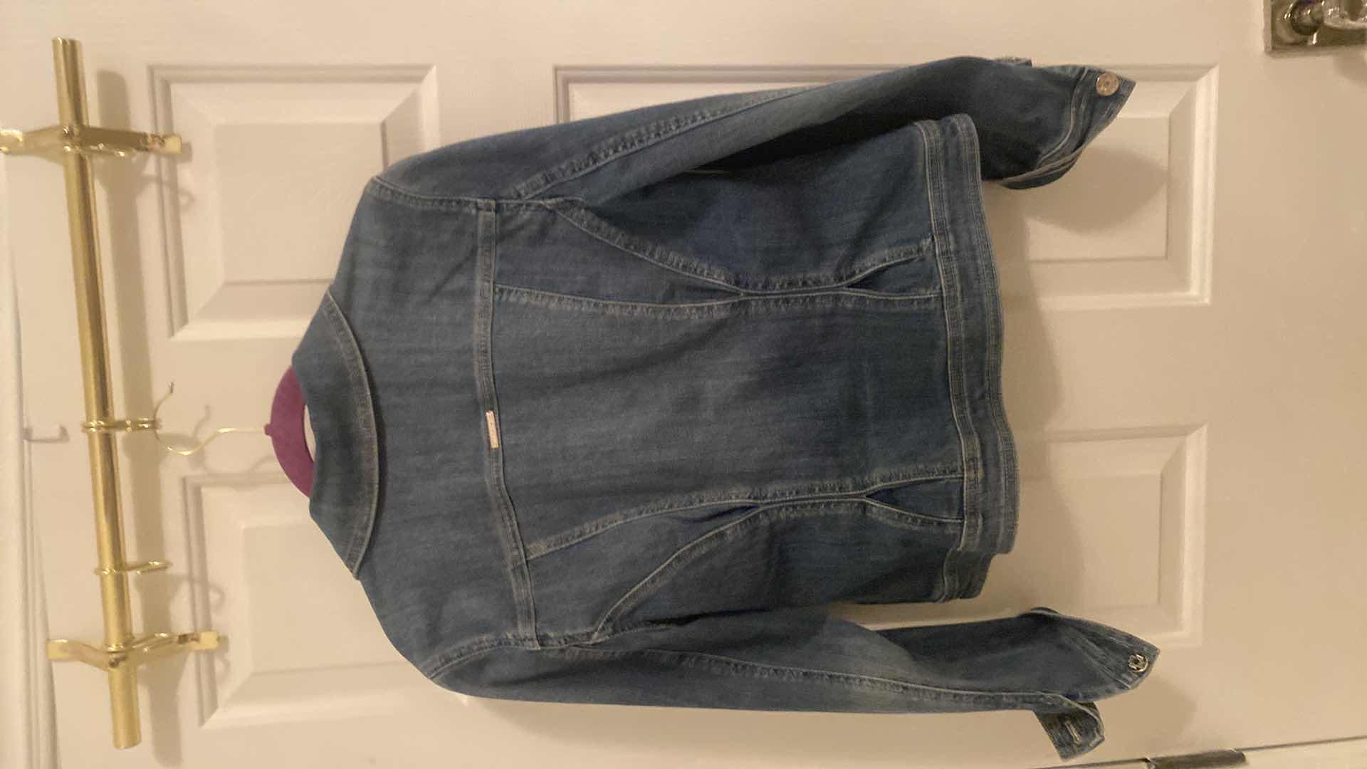 Photo 1 of WOMENS WHITE HOUSE BLACK MARKET DENIM JACKET SIZE SMALL