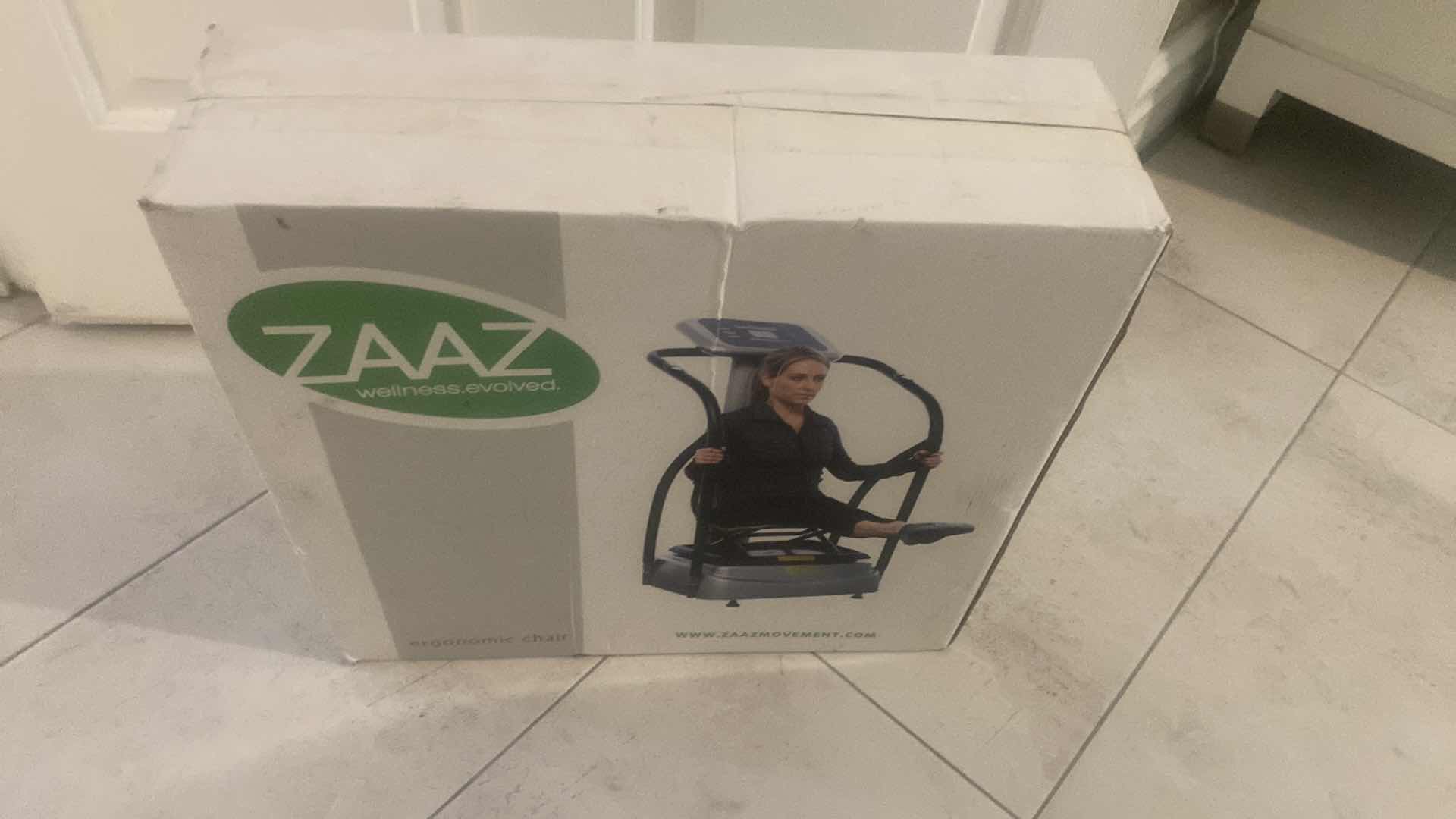 Photo 1 of ZAAZ MOVEMENT 20K VIBRATION MACHINE WITH SOFT MAT & ZAAZ CHAIR ACCESSORIES